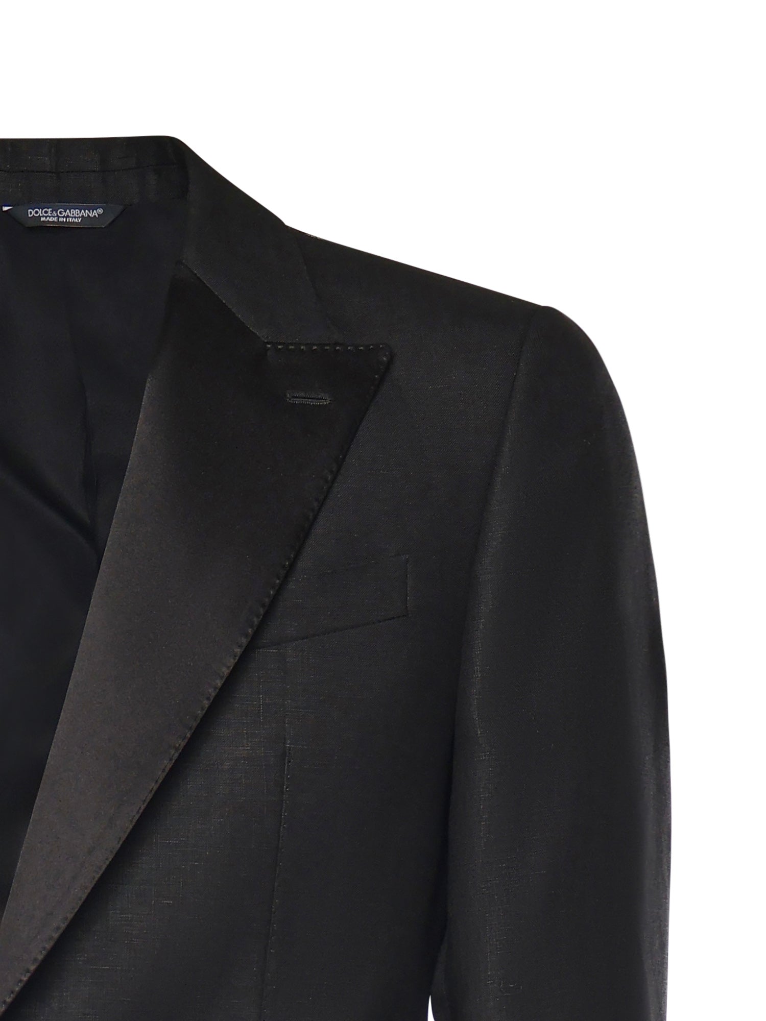 Dolce & Gabbana Dresses Black Linen
