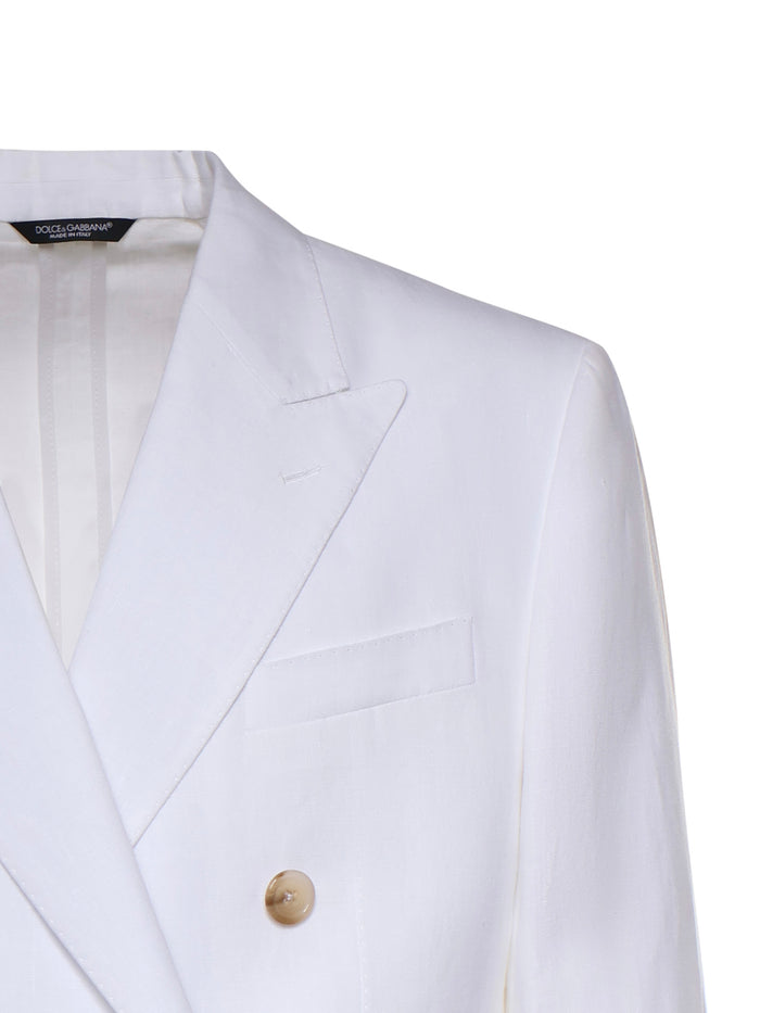 Dolce & Gabbana Jackets White Linen