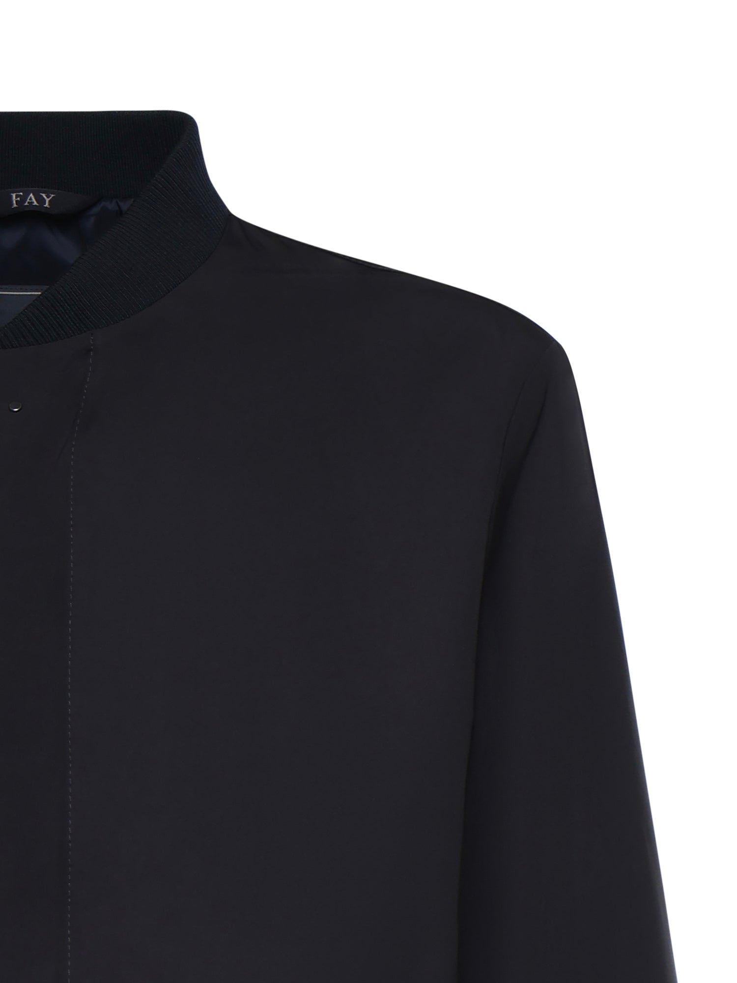 Fay Coats Blue Polyester