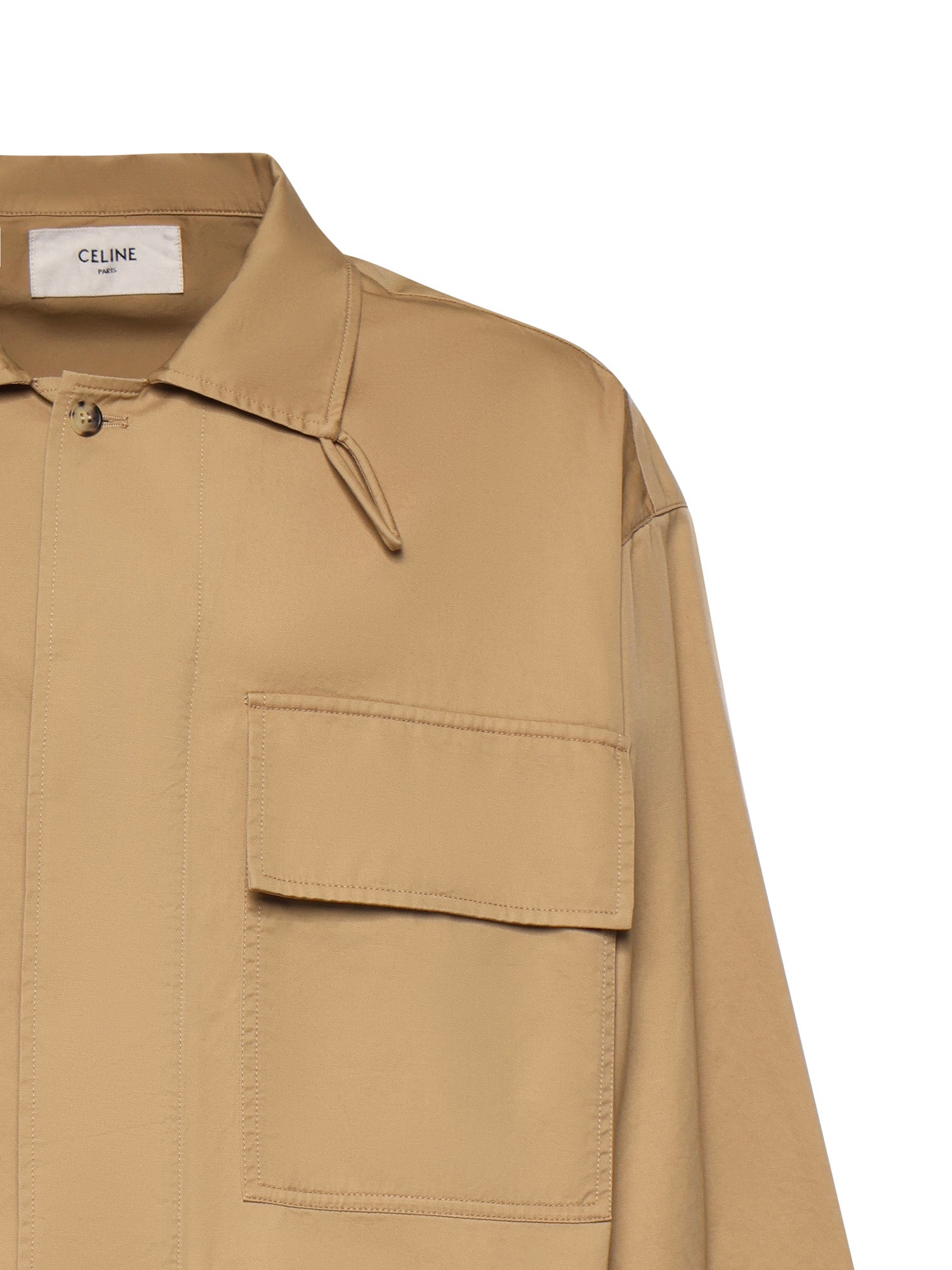 Céline Shirts Corde Cotton Linen
