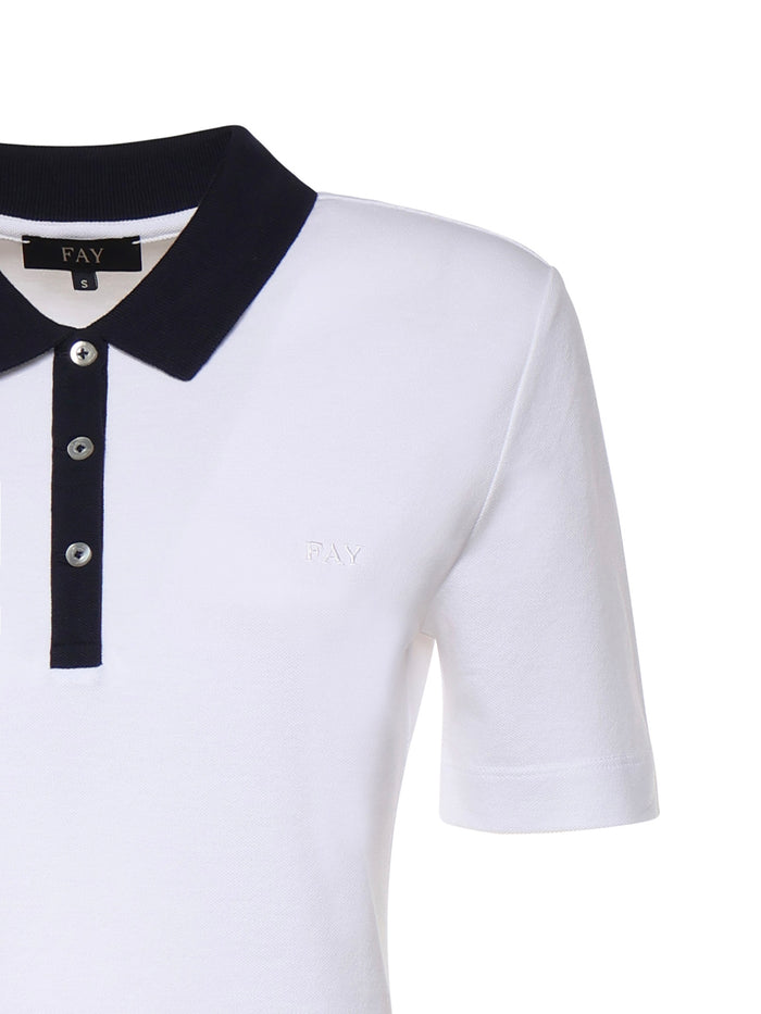 Fay T-shirts and Polos White Cotton