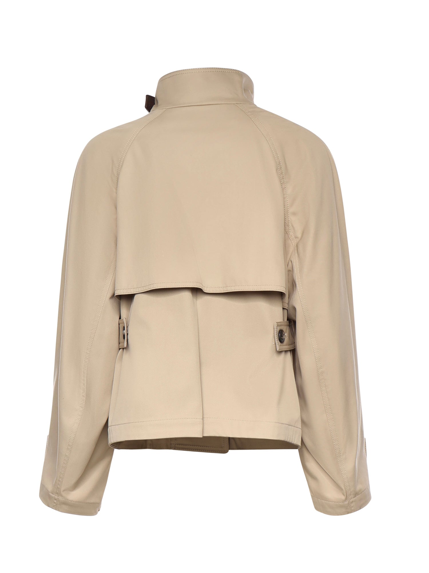 Loewe Coats Beige Cotton/silk