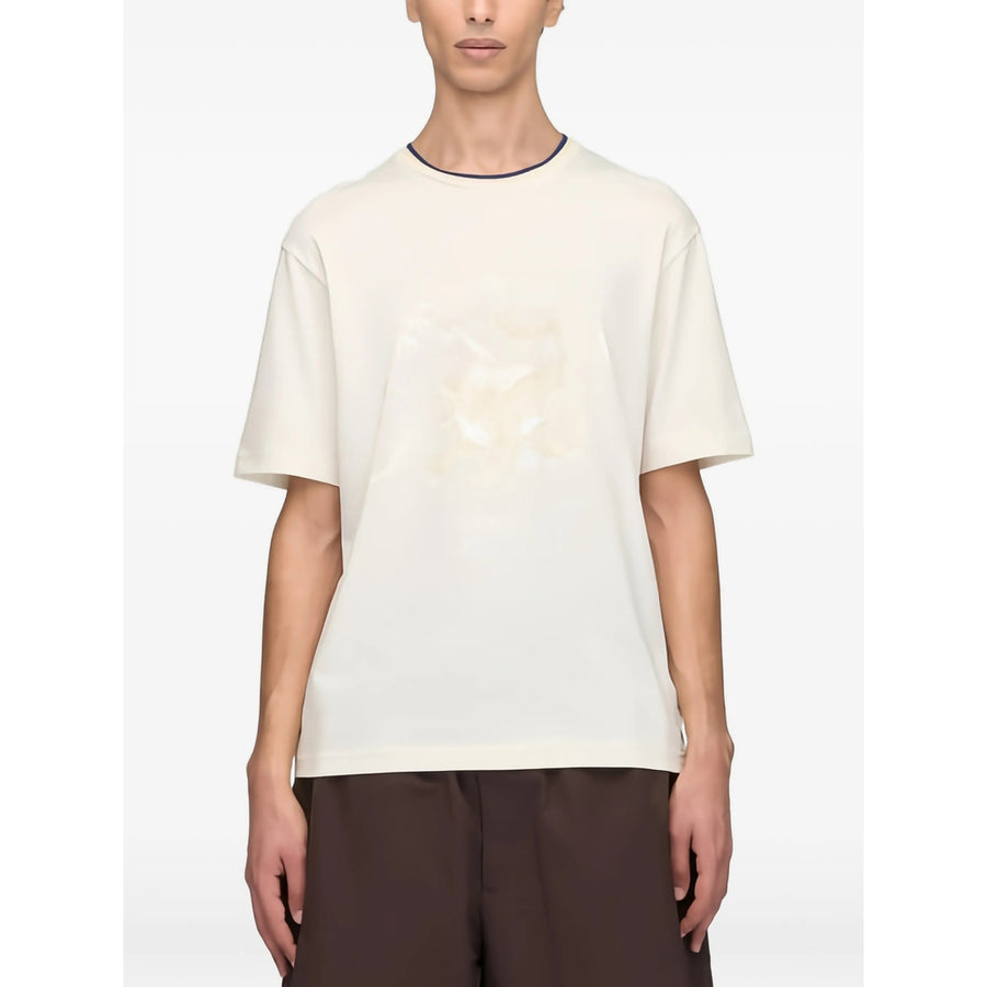 T-Shirt Tiger Print White T-shirts