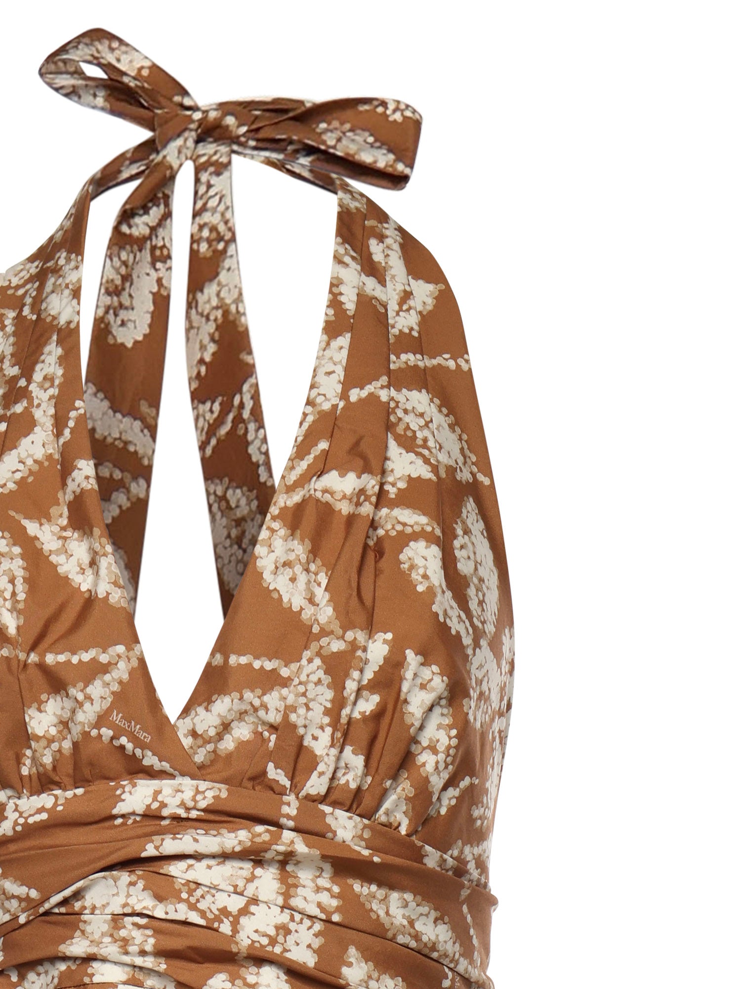 Max Mara Dresses Brown Cotton