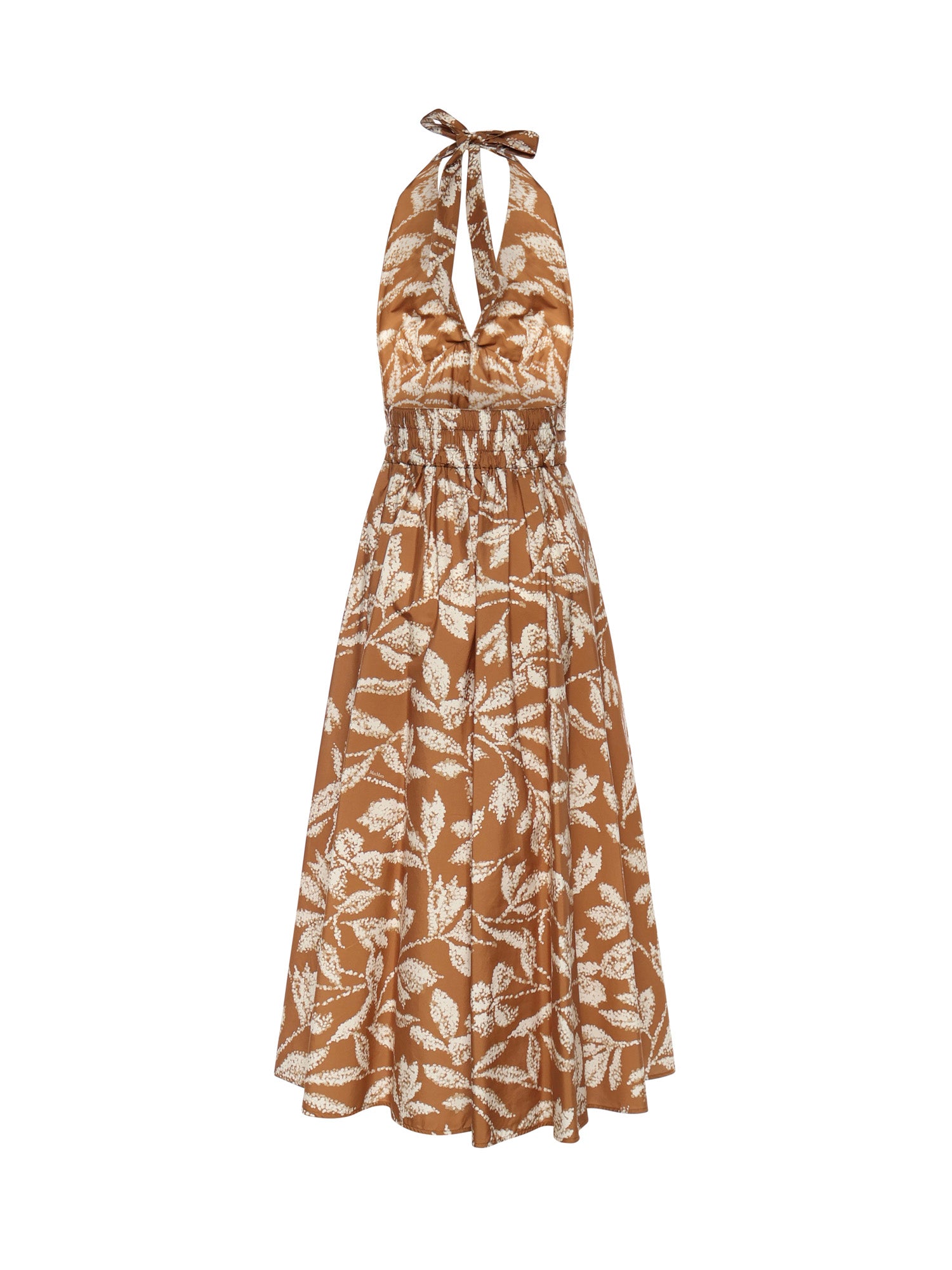 Max Mara Dresses Brown Cotton