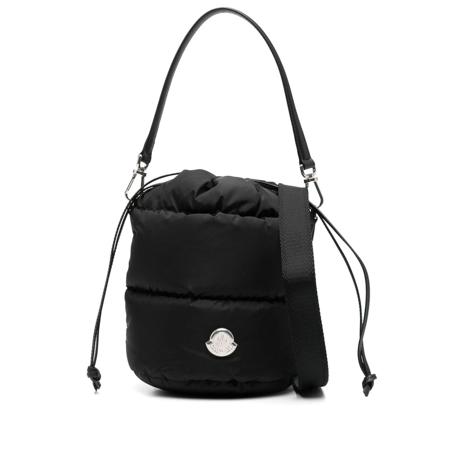 Padded Bucket Bag Black Polyamide; Filling: Down