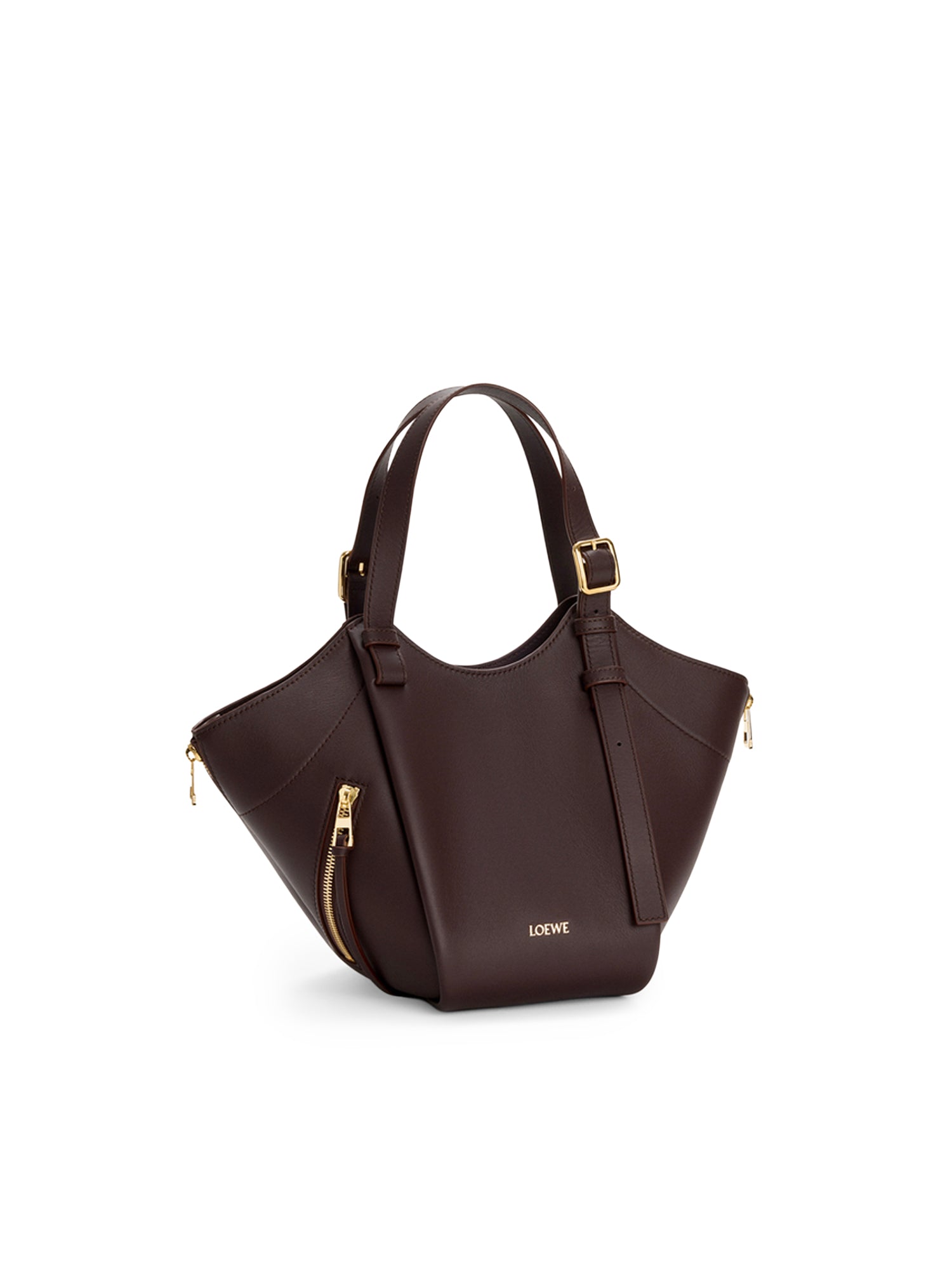 Loewe Bags Dark Chestnut Calfskin