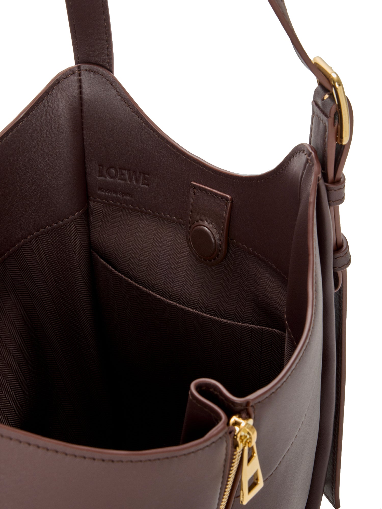 Loewe Bags Dark Chestnut Calfskin