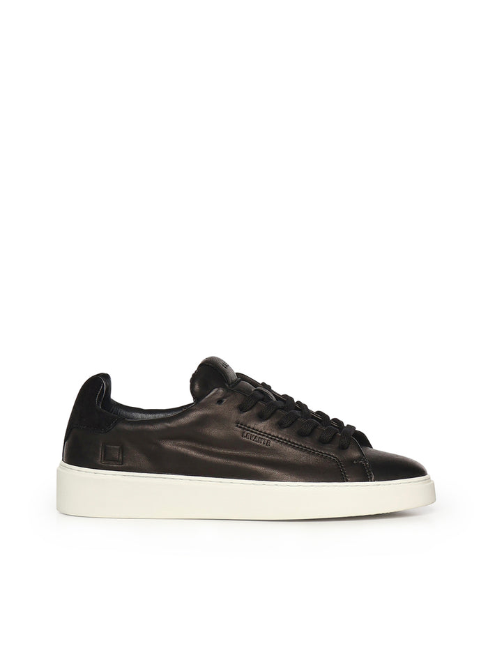 D.A.T.E. Sneakers Black Goatskin