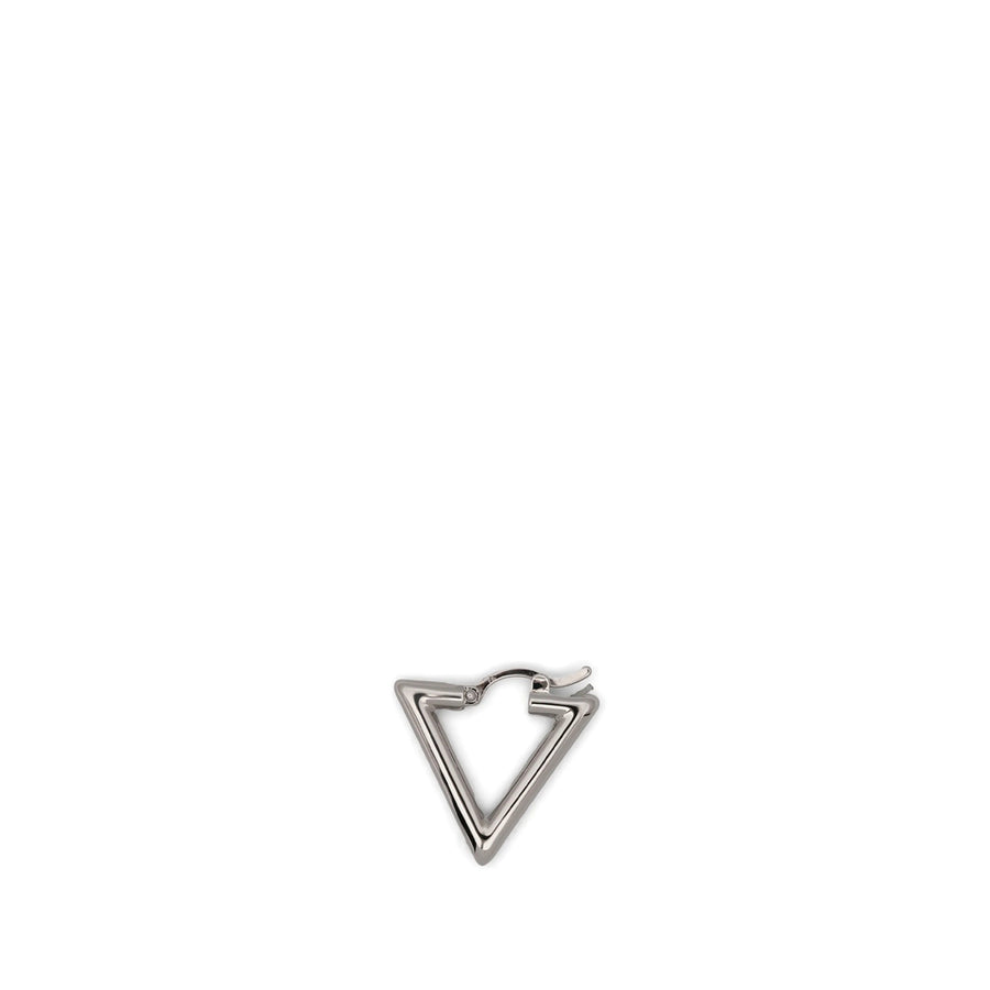 Earring Triangle Hoop Silver Earrings