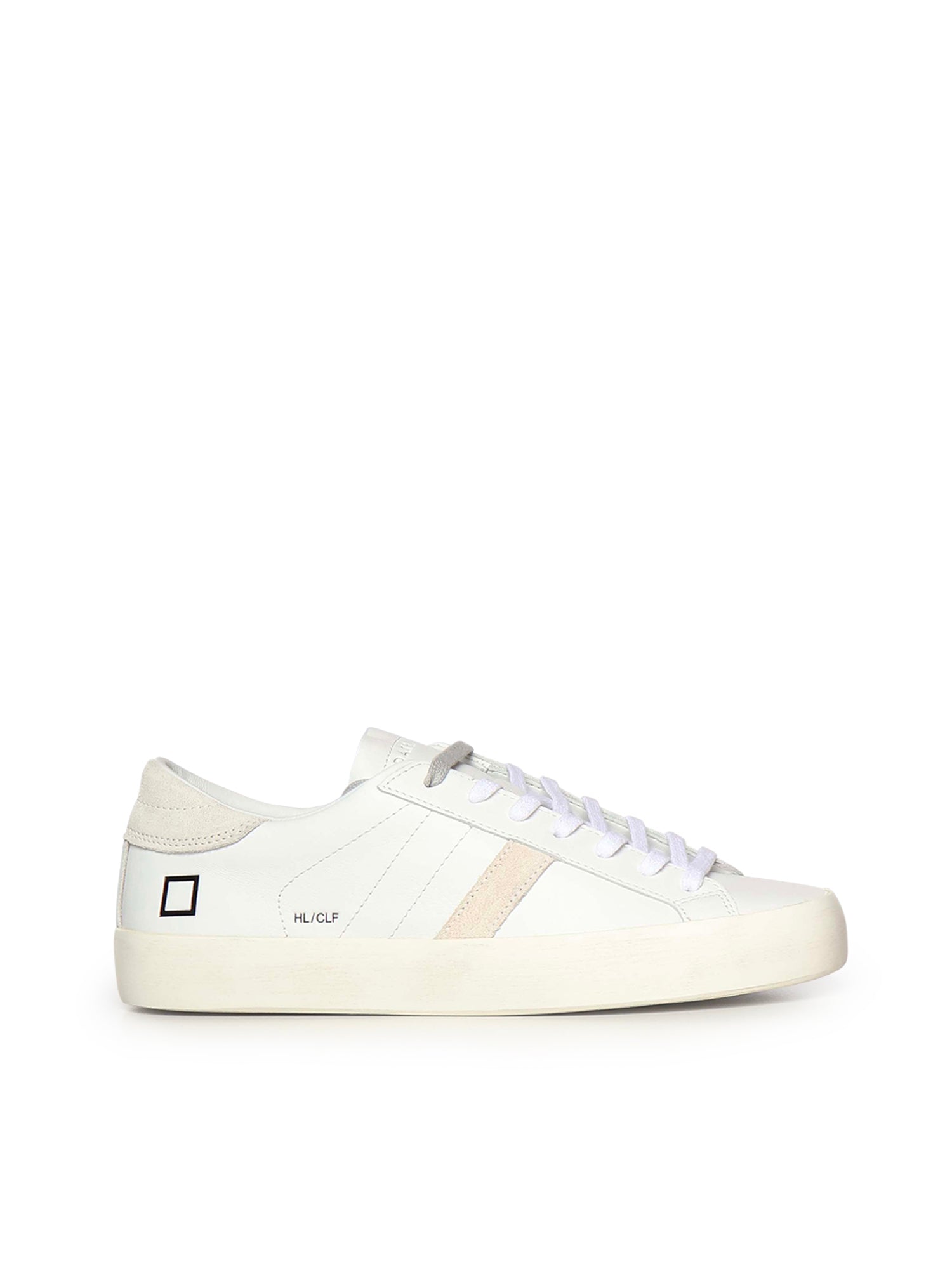 D.A.T.E. Sneakers White Cowskin