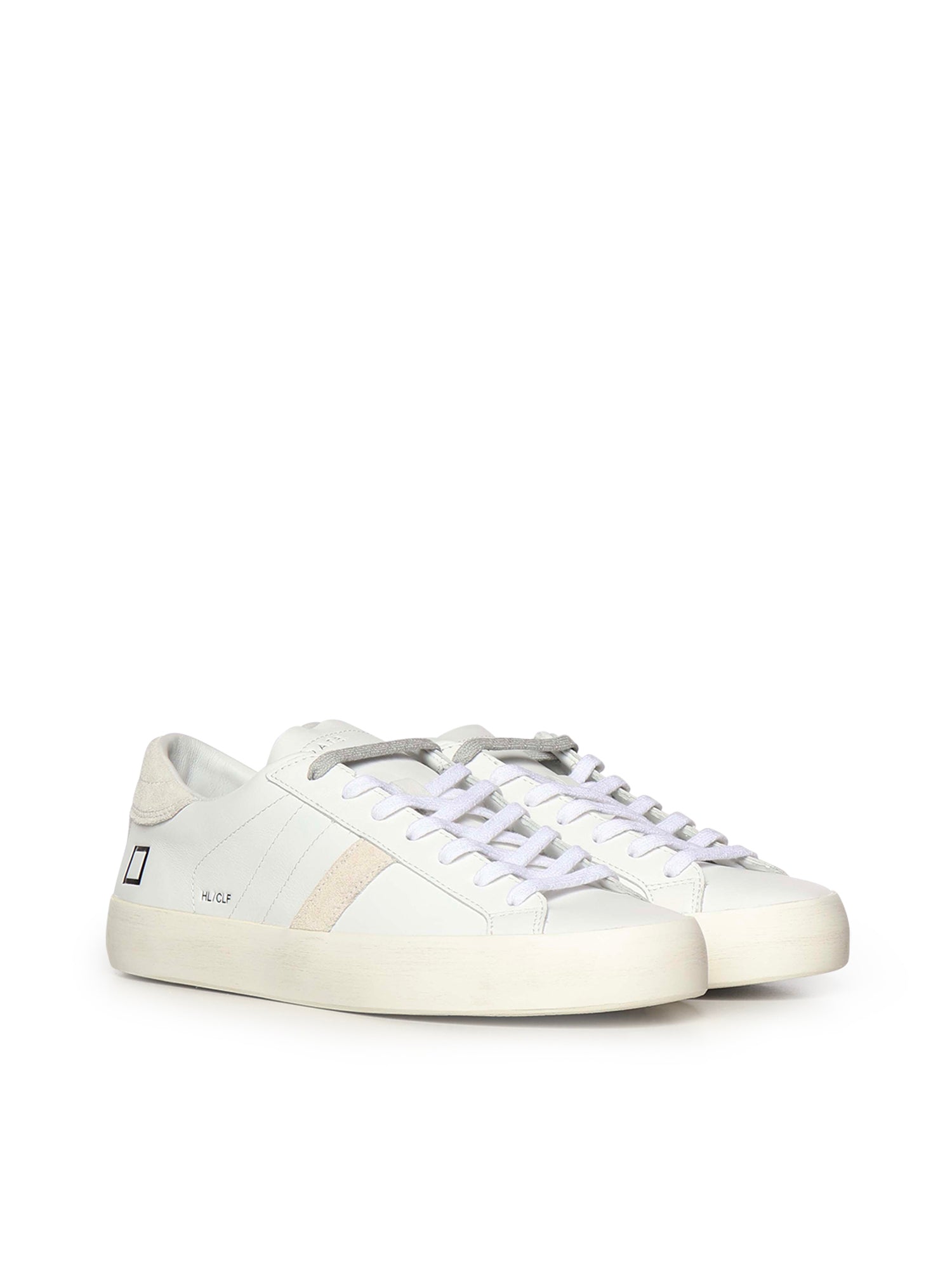 D.A.T.E. Sneakers White Cowskin
