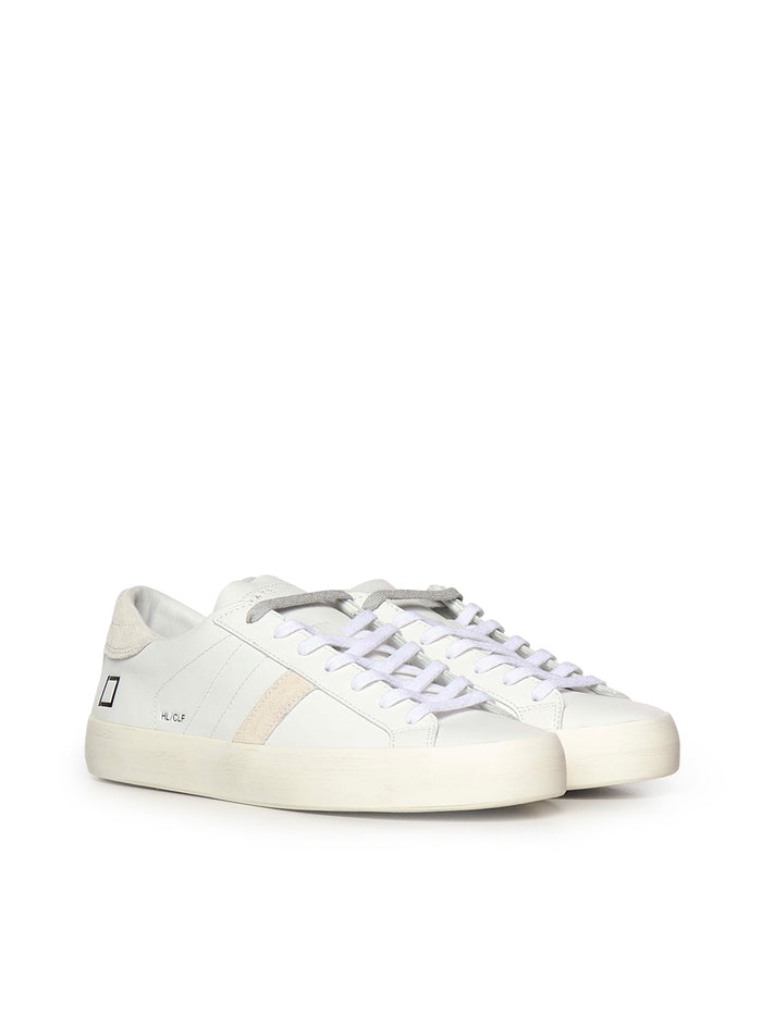 D.A.T.E. Sneakers White Cowskin