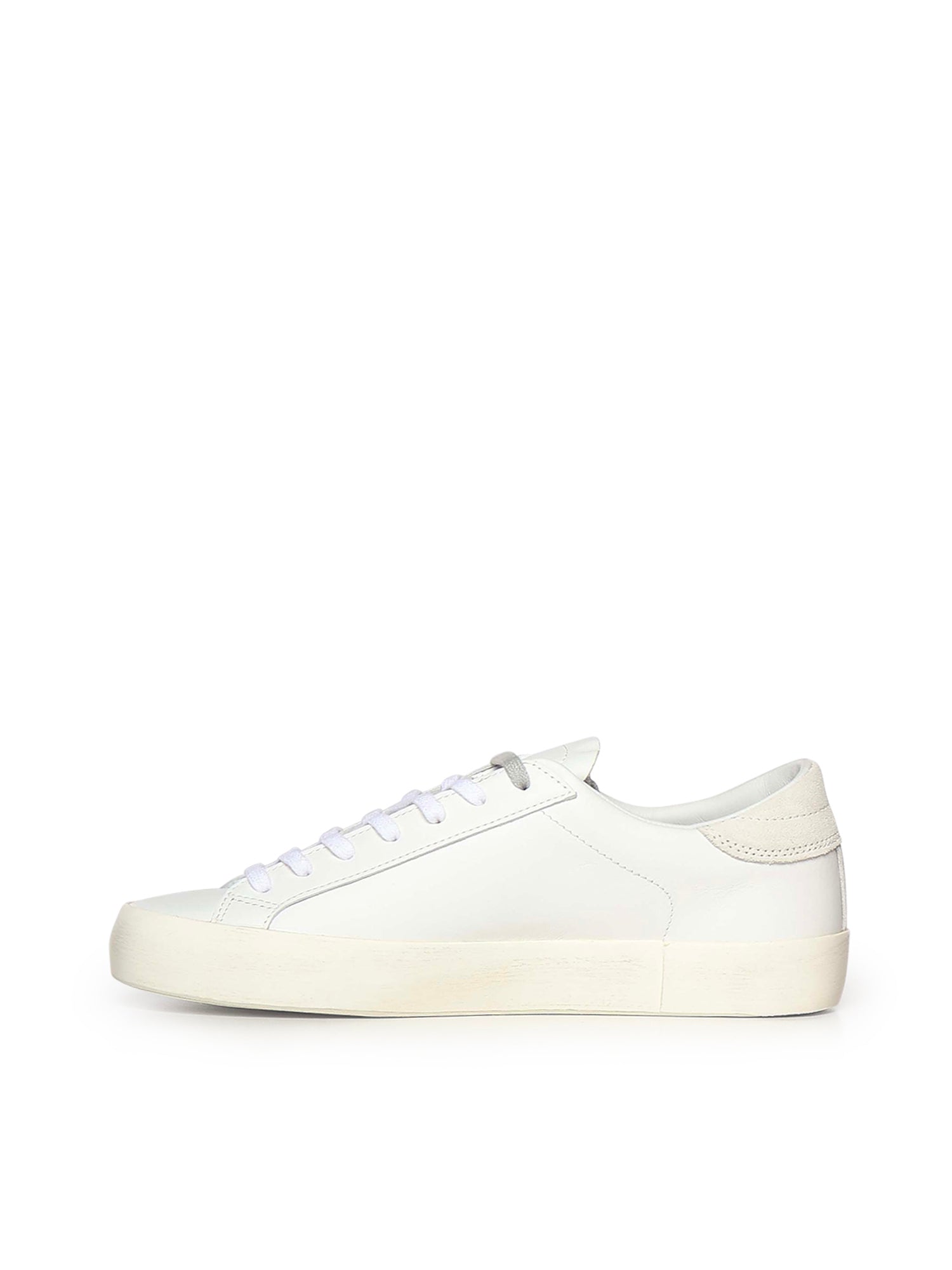 D.A.T.E. Sneakers White Cowskin