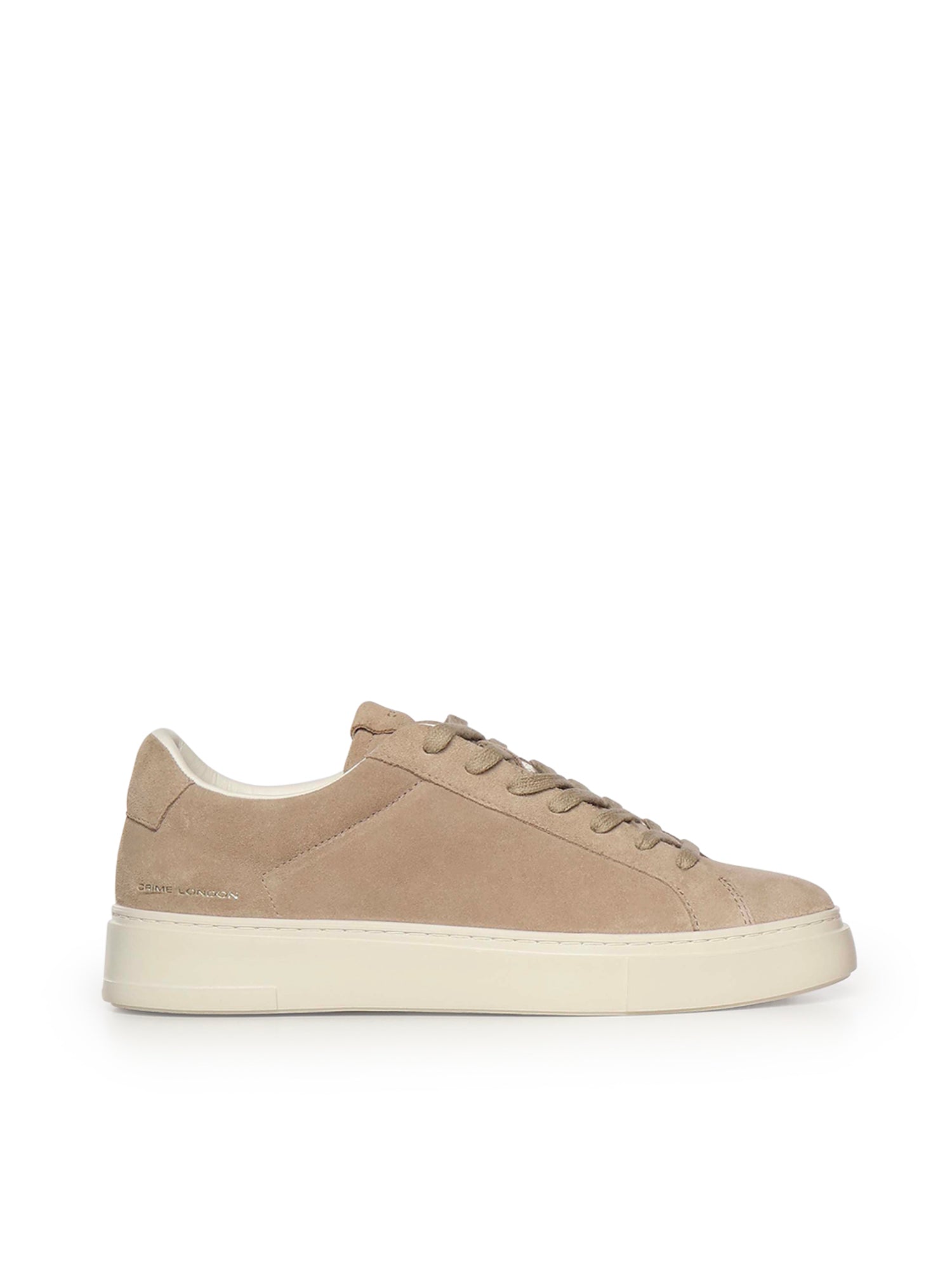 Crime London Sneakers Sand Leather Fabric