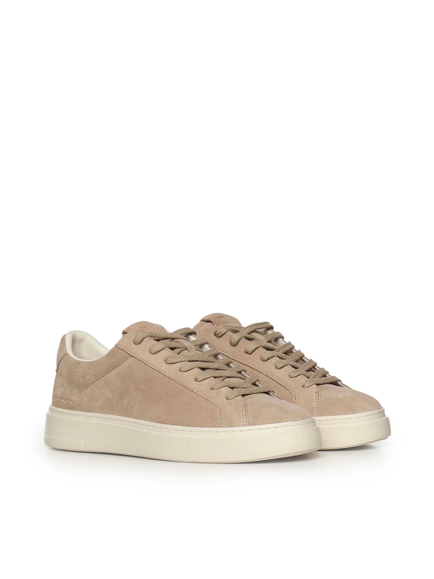 Crime London Sneakers Sand Leather Fabric