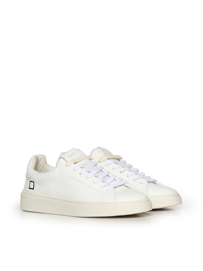 D.A.T.E. Sneakers White Cowskin