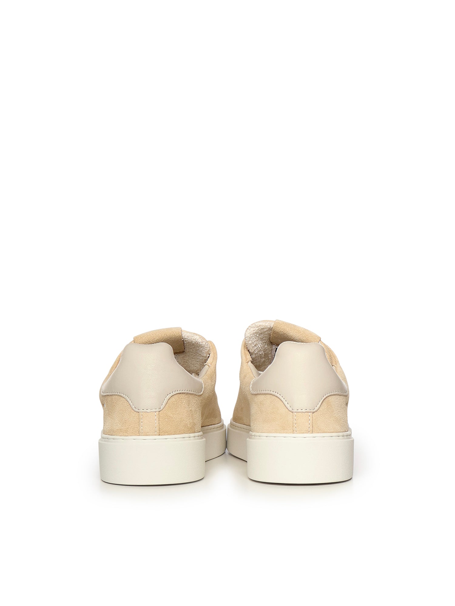D.A.T.E. Sneakers Beige Cowskin