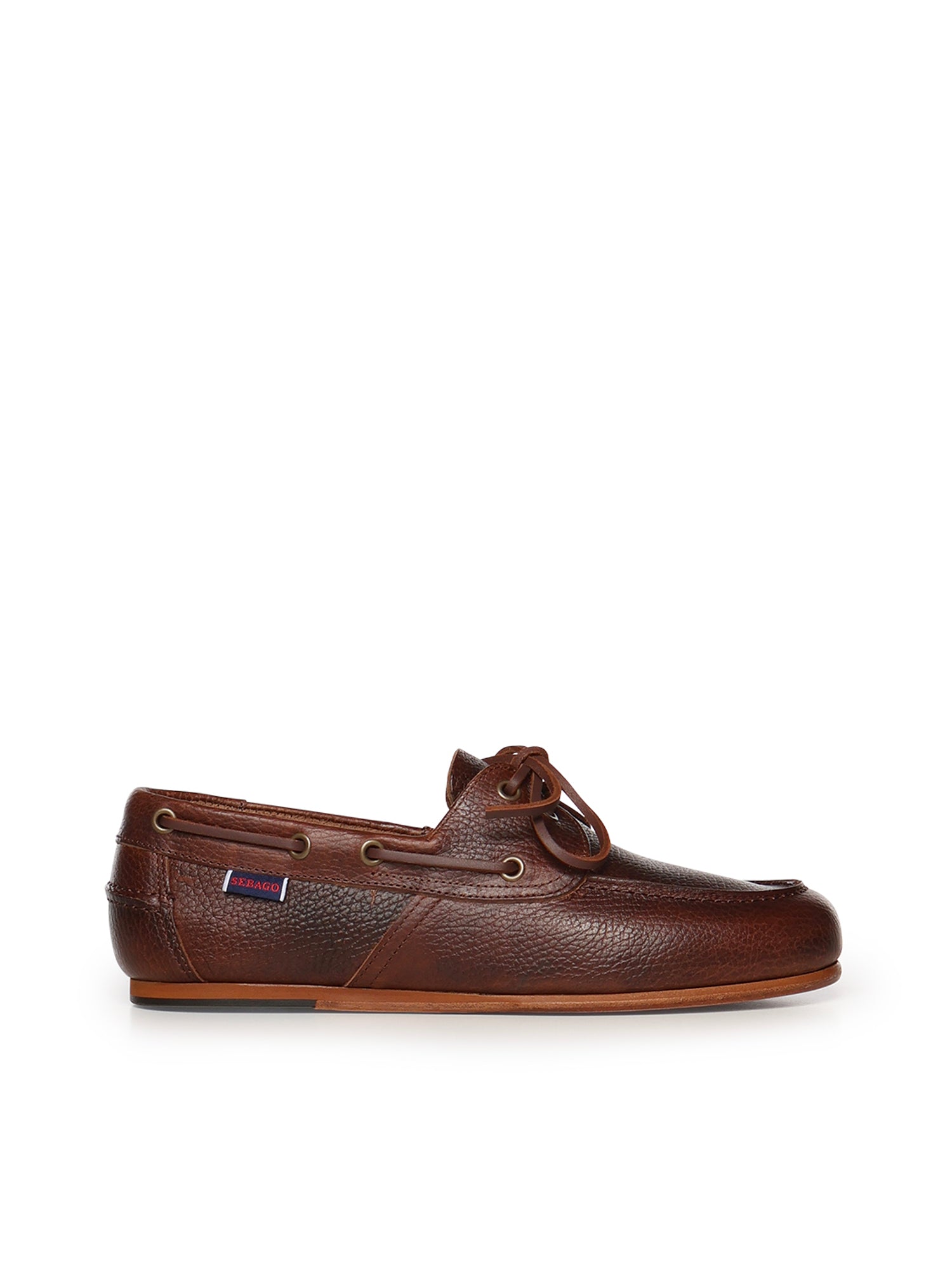 Sebago Flat shoes Brown Leather