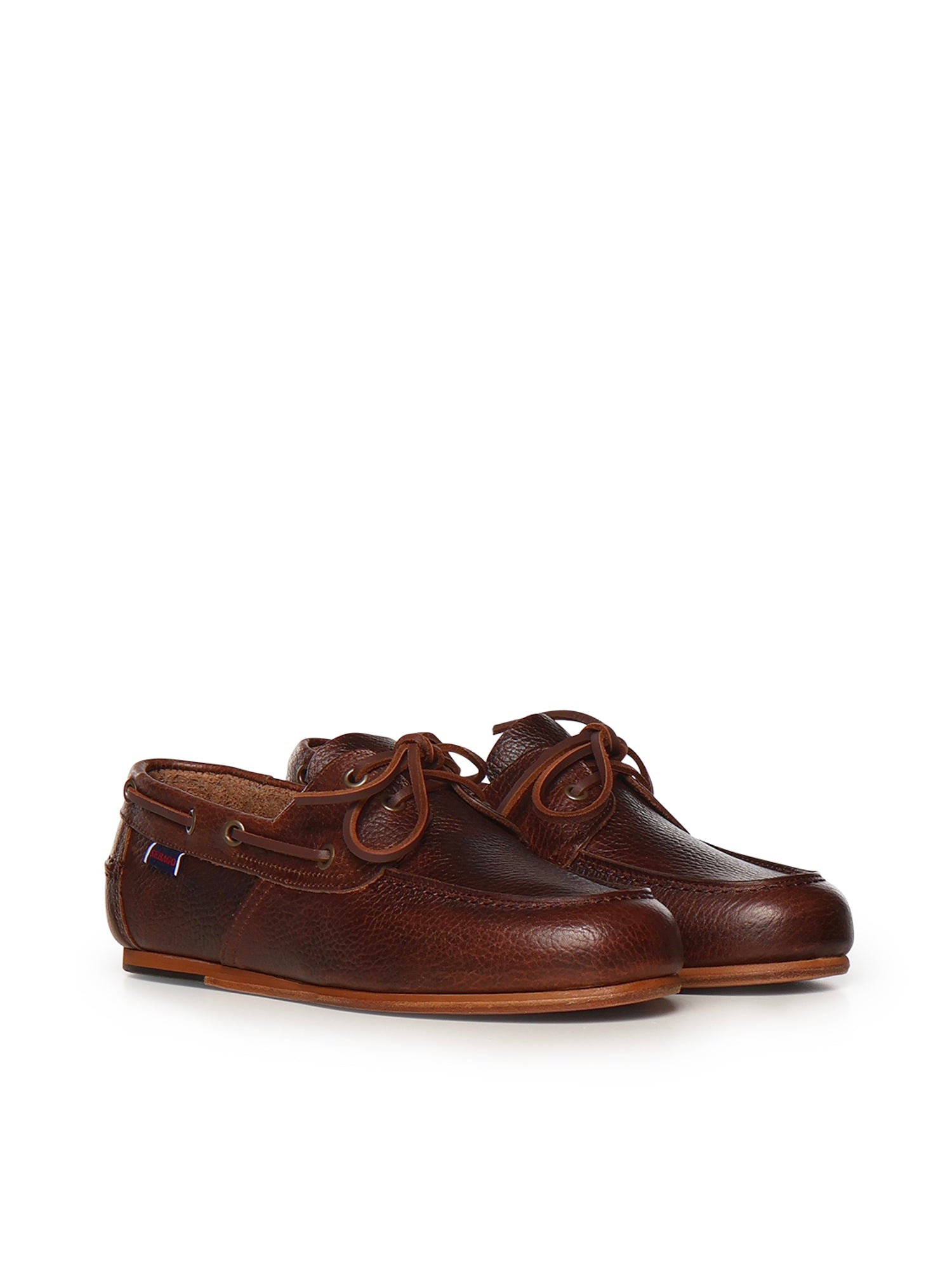 Sebago Flat shoes Brown Leather