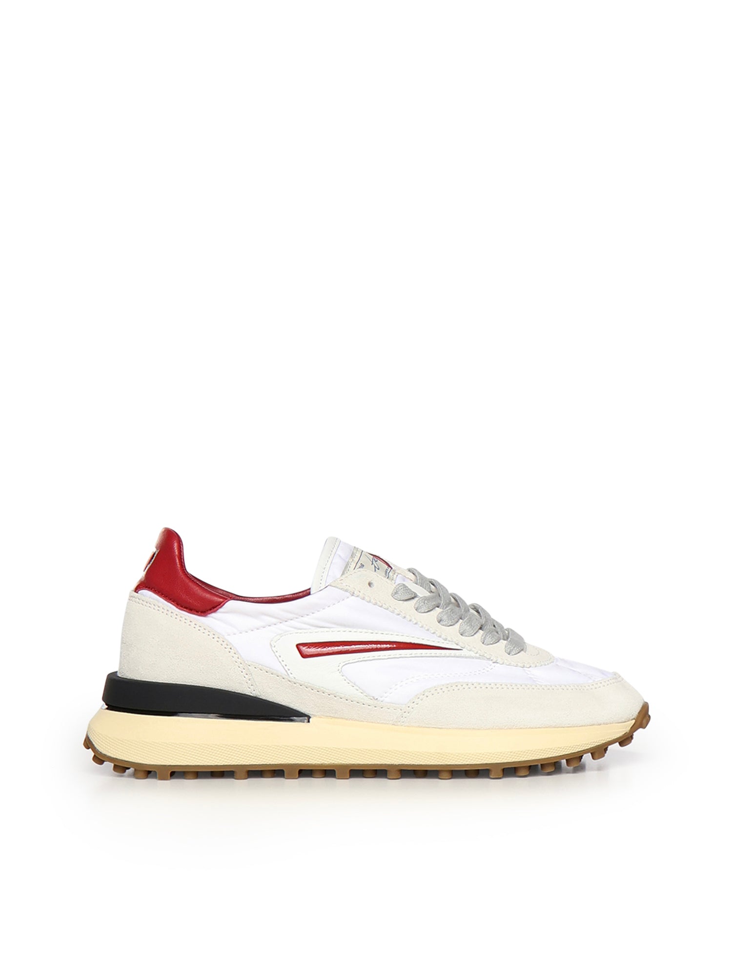 D.A.T.E. Sneakers White Bordeaux Polyester