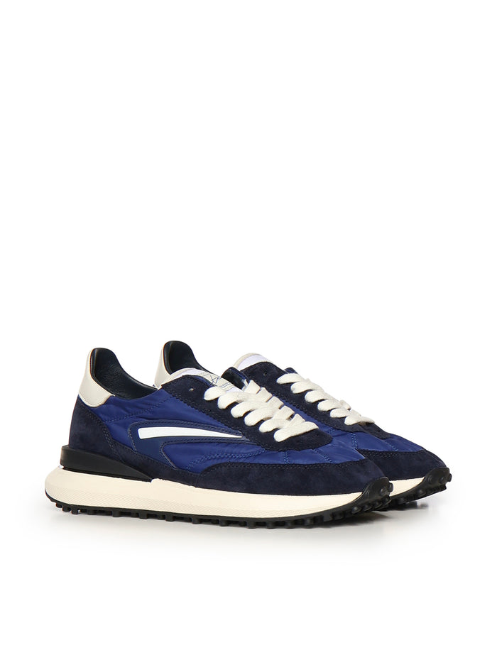 D.A.T.E. Sneakers Blue Polyester