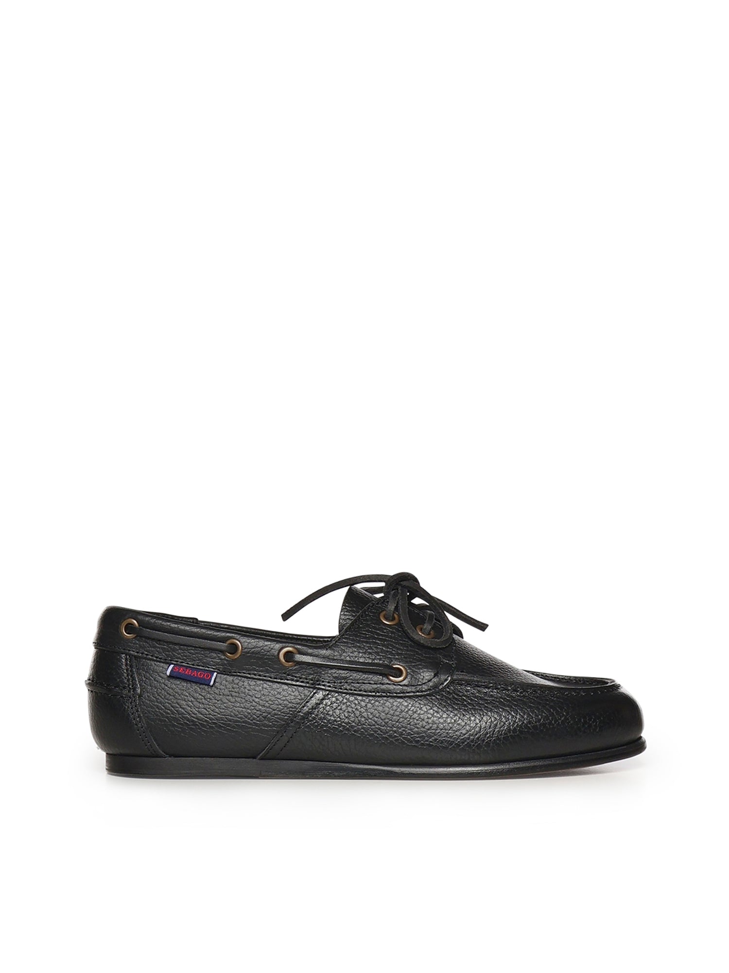 Sebago Flat shoes Black Leather