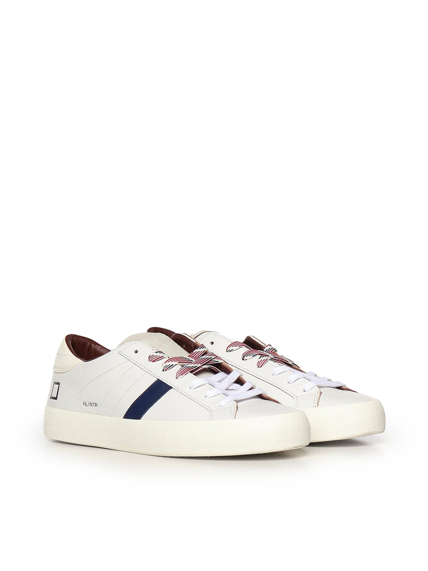 D.A.T.E. Sneakers White Goatskin