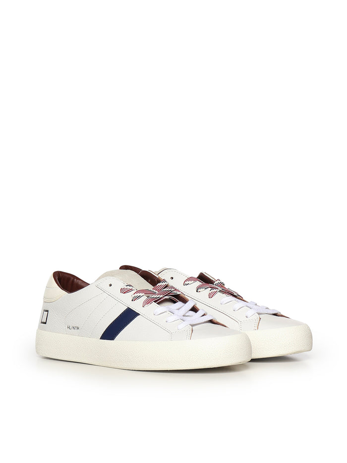 D.A.T.E. Sneakers White Goatskin