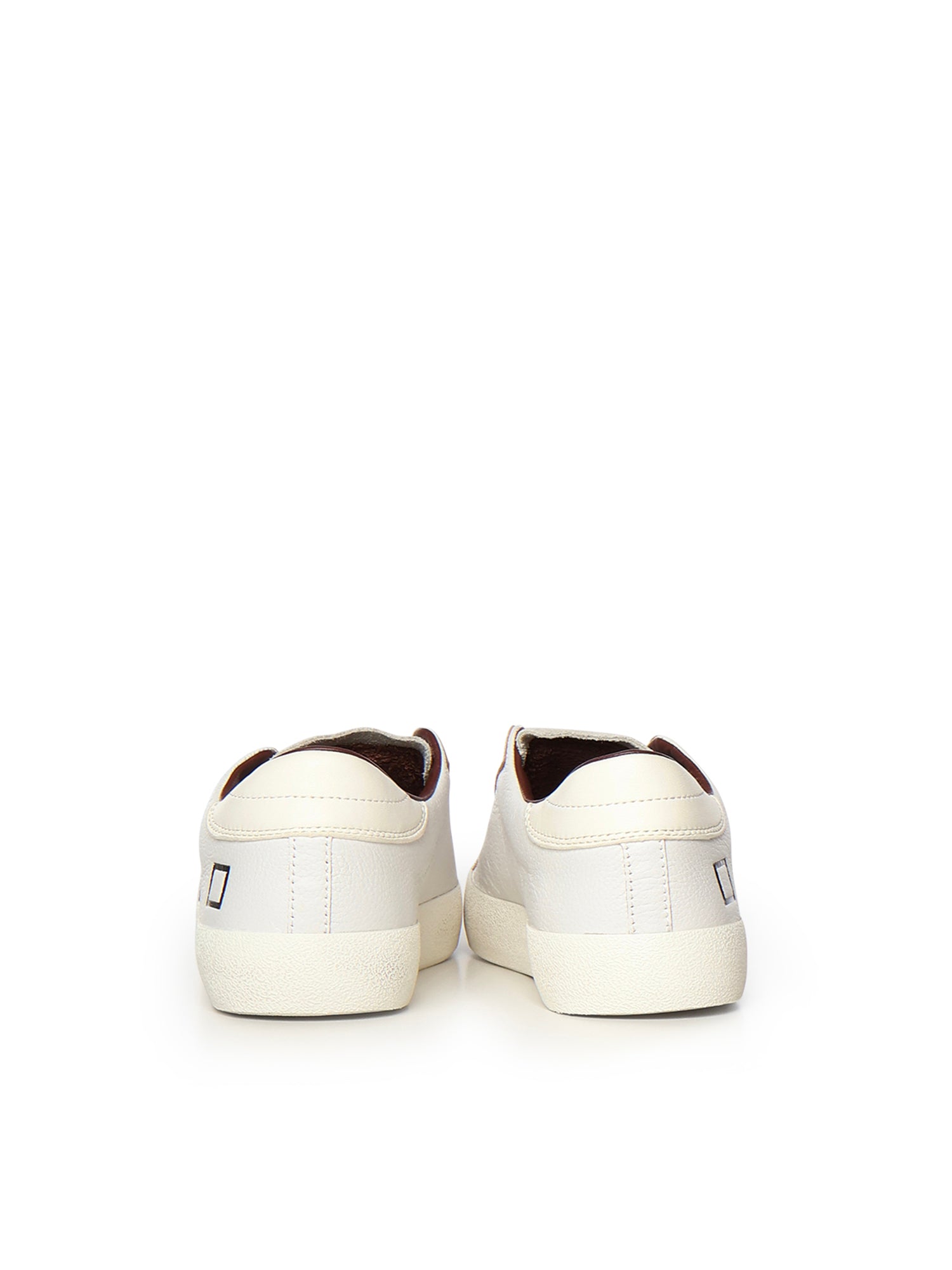 D.A.T.E. Sneakers White Goatskin