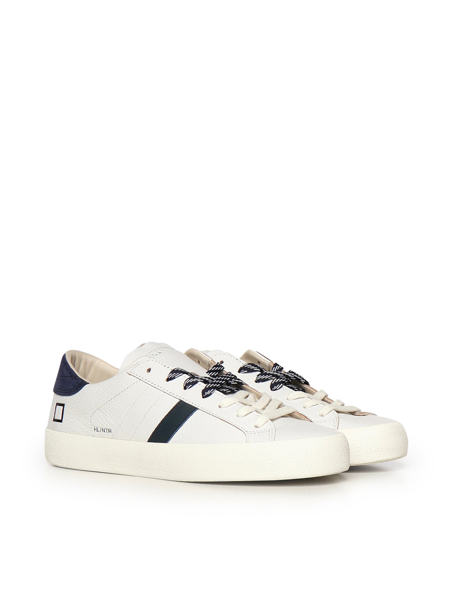 D.A.T.E. Sneakers White Goatskin