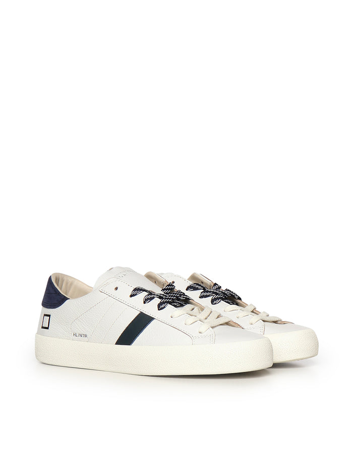 D.A.T.E. Sneakers White Goatskin