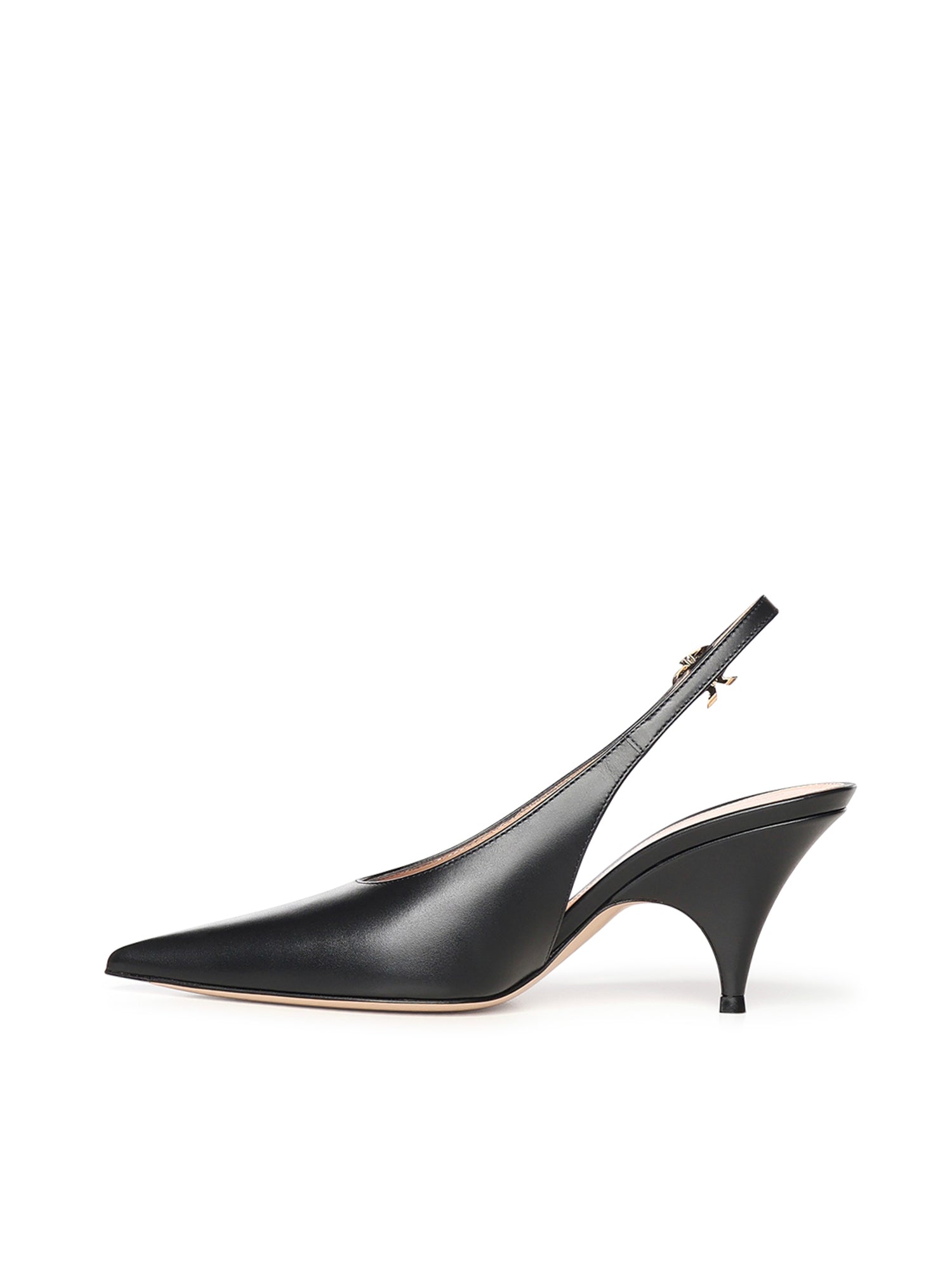 Gianvito Rossi With Heel Black Calfskin