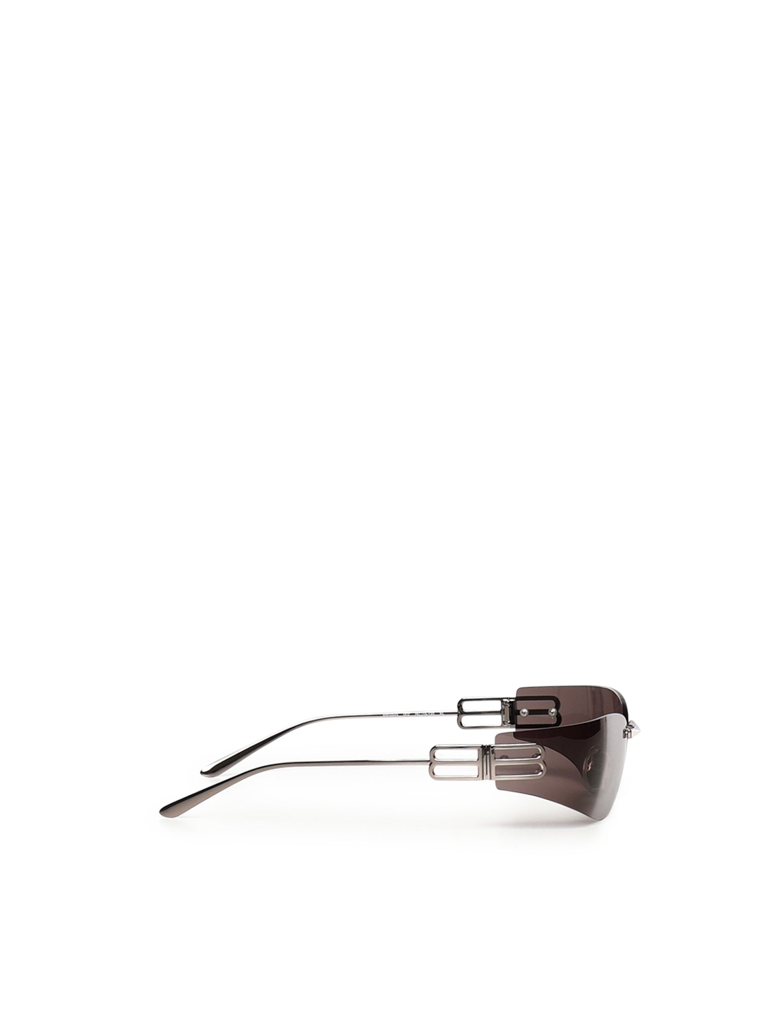 Balenciaga Sunglasses Silver/black Metal