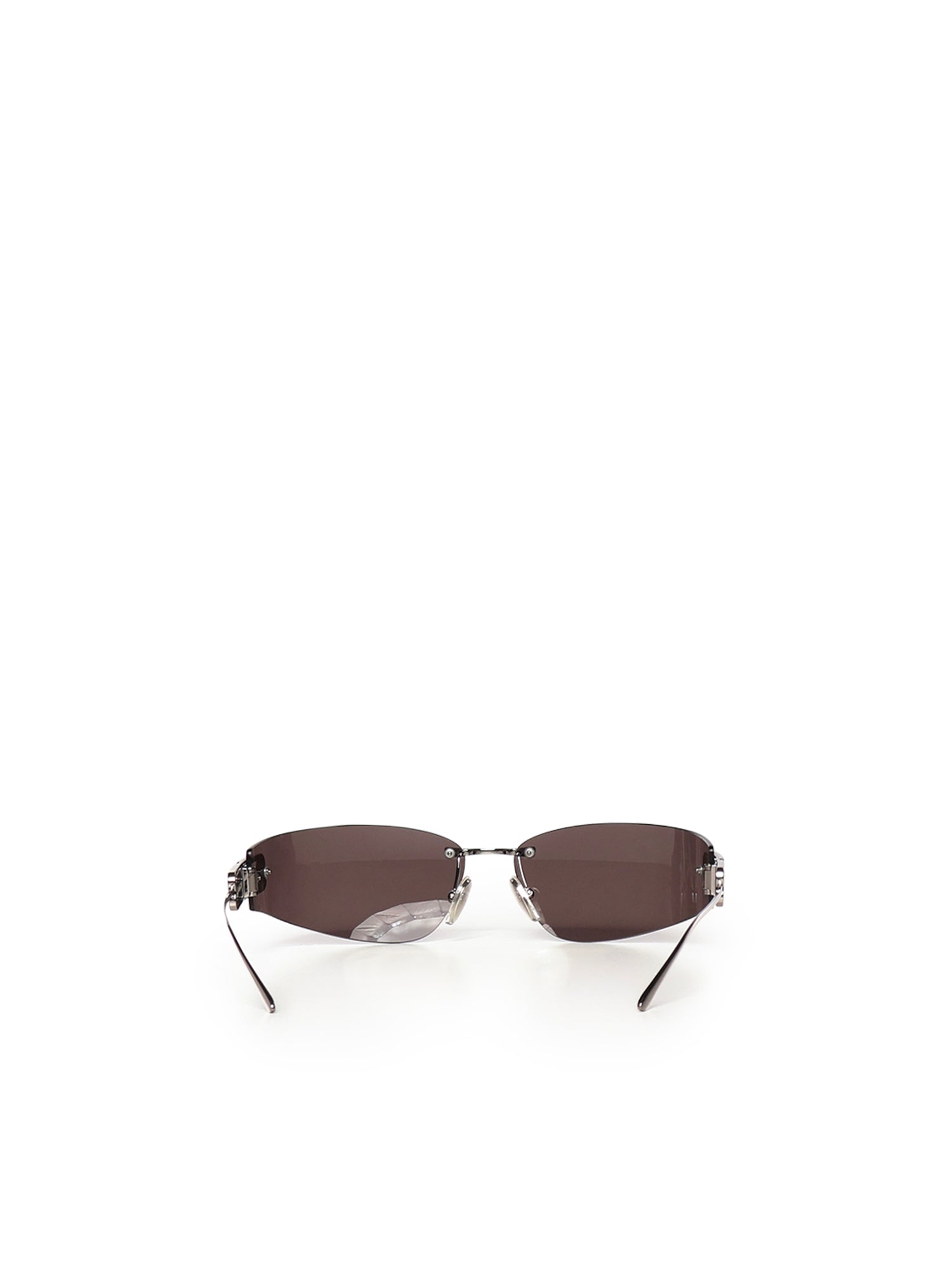 Balenciaga Sunglasses Silver/black Metal
