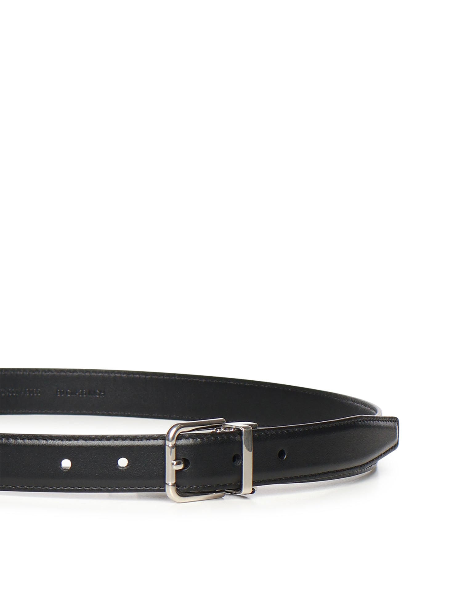 Dolce & Gabbana Belts Black Calfskin