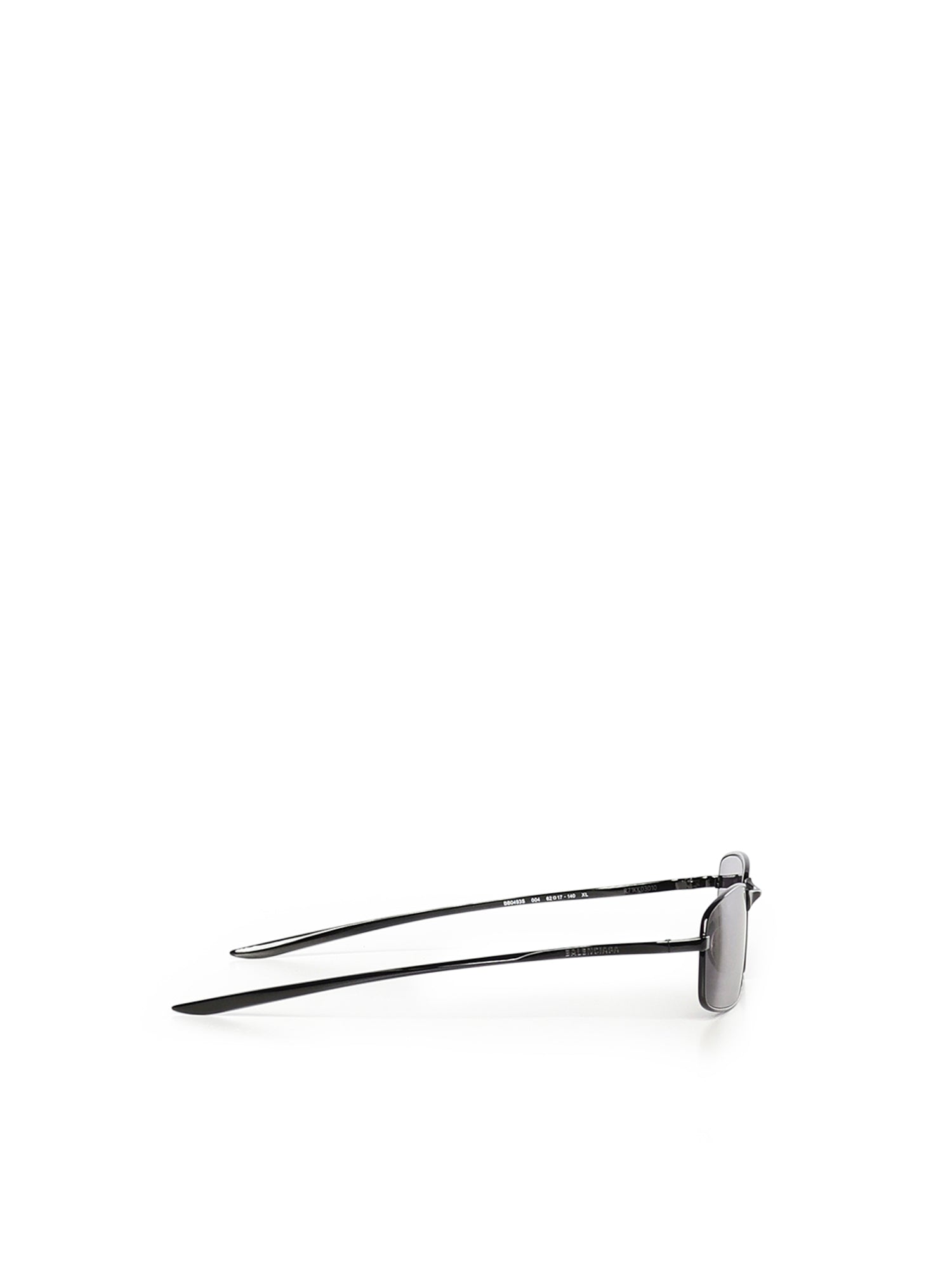 Balenciaga Sunglasses Dark Purple Metal