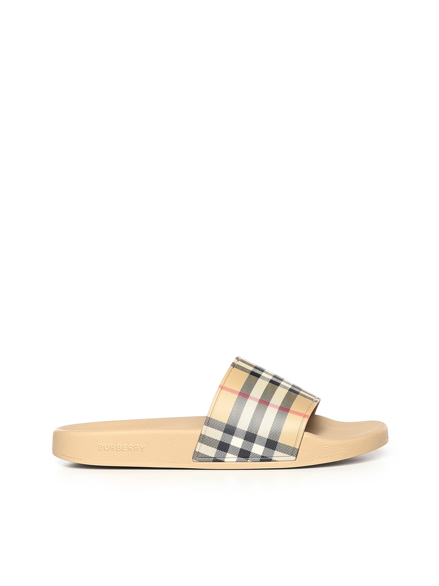 Burberry Sandals Beige Polyurethane