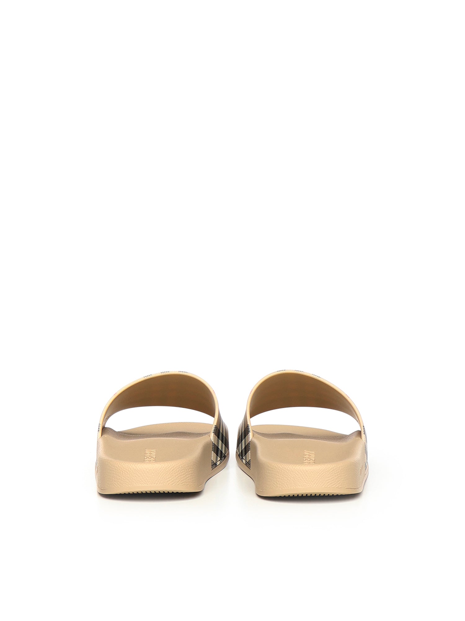 Burberry Sandals Beige Polyurethane