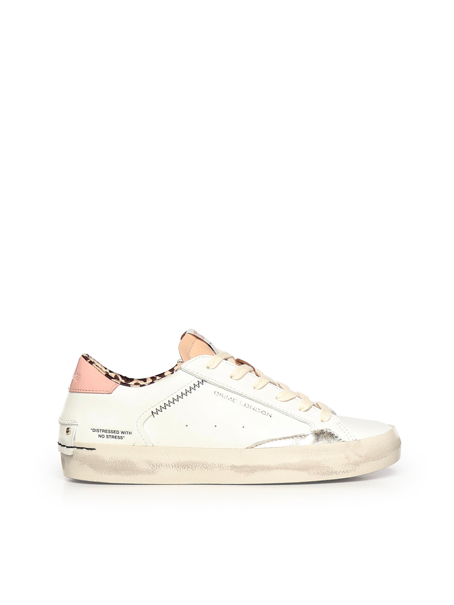 Crime London Sneakers White Leather