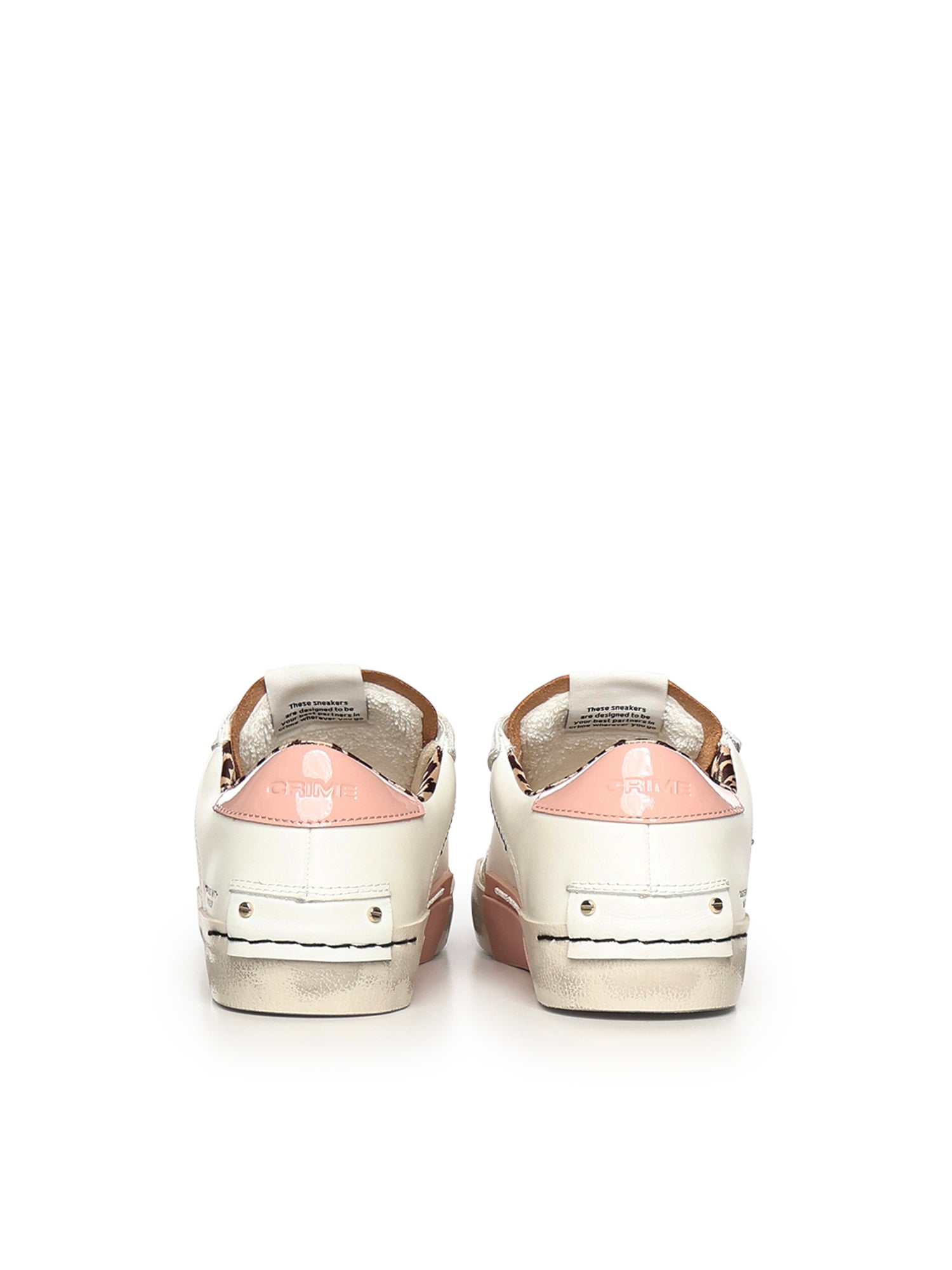 Crime London Sneakers White Leather