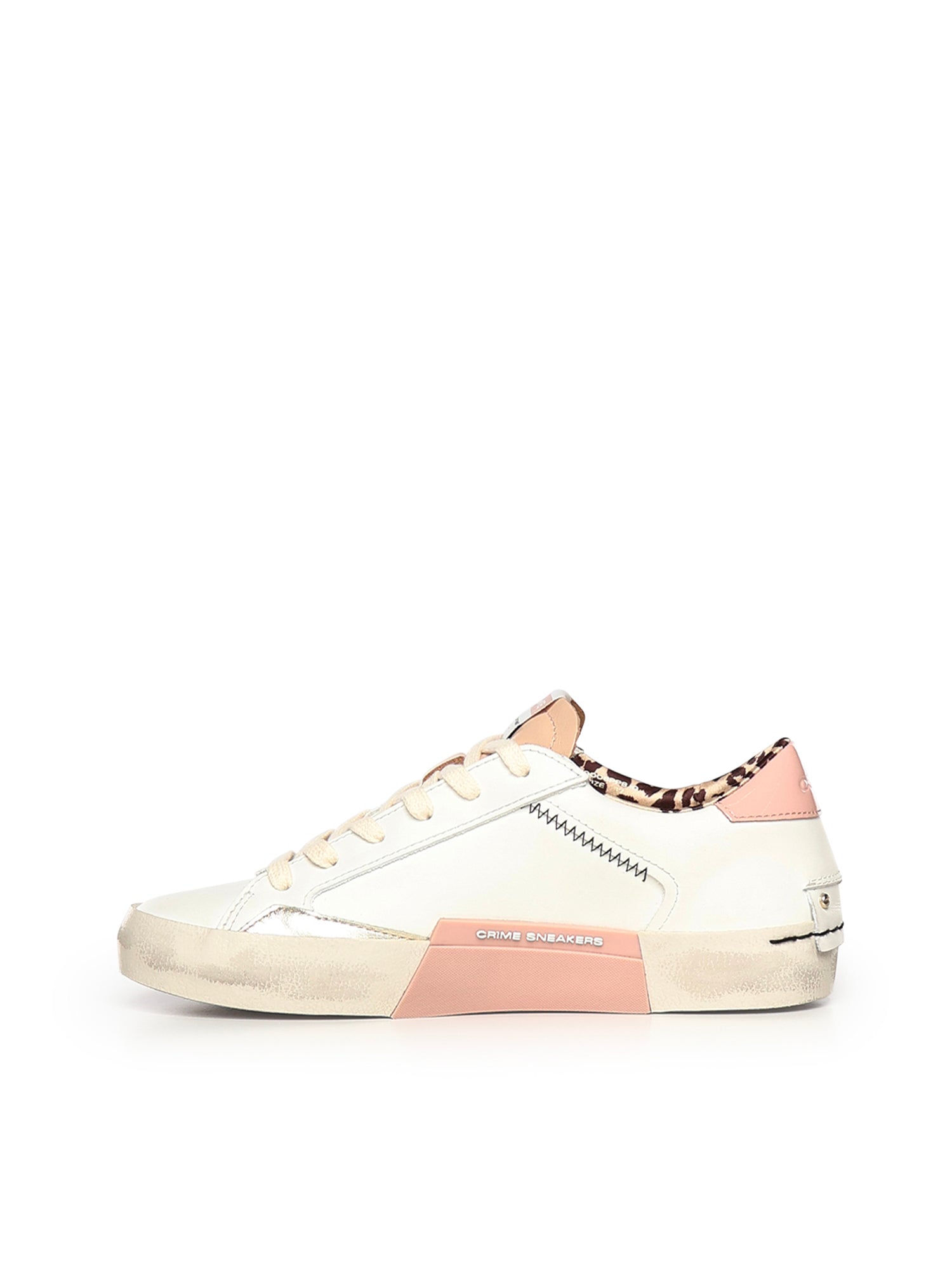 Crime London Sneakers White Leather