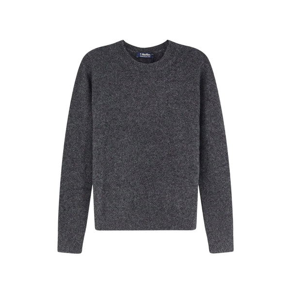 Crew Neck Sweater Voliera Grey Yak