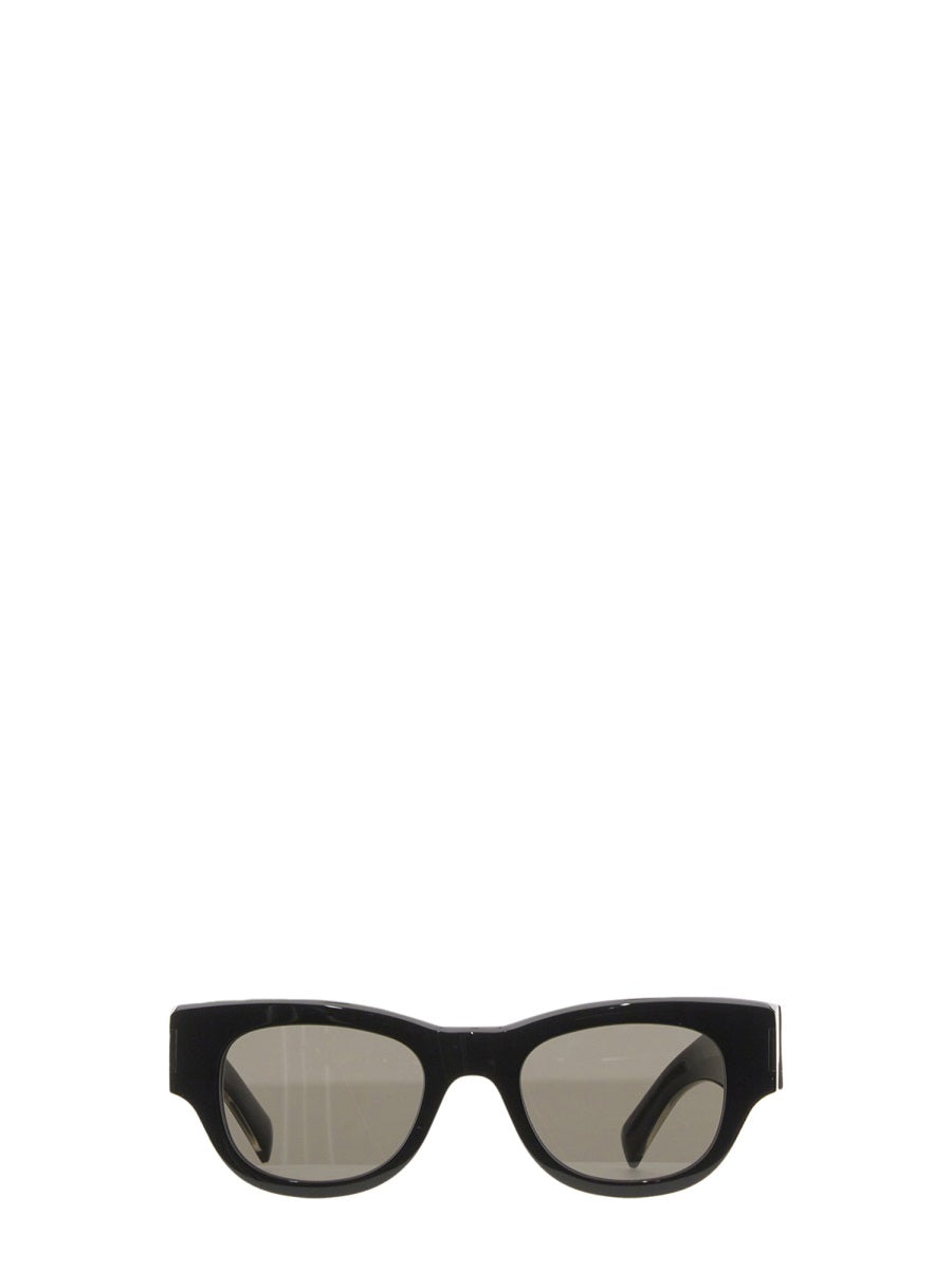 Aviator Frame Sunglasses Black Nylon