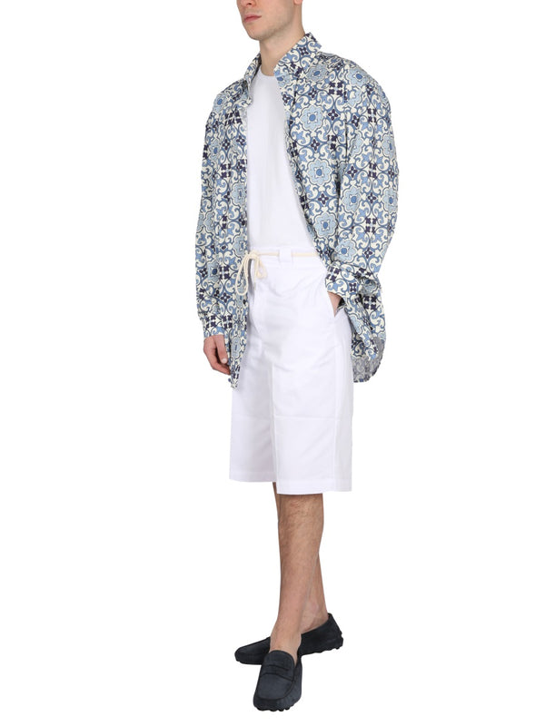 Faience Shirt Blue Cotton