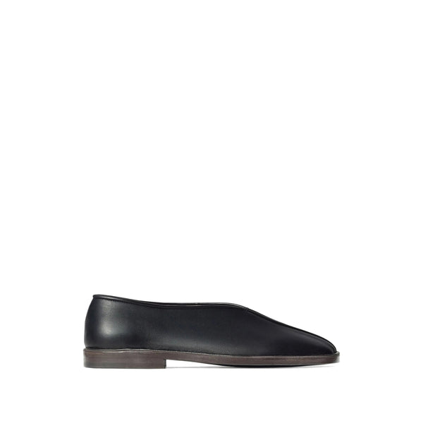 Nappa Leather Loafers Black Lambskin