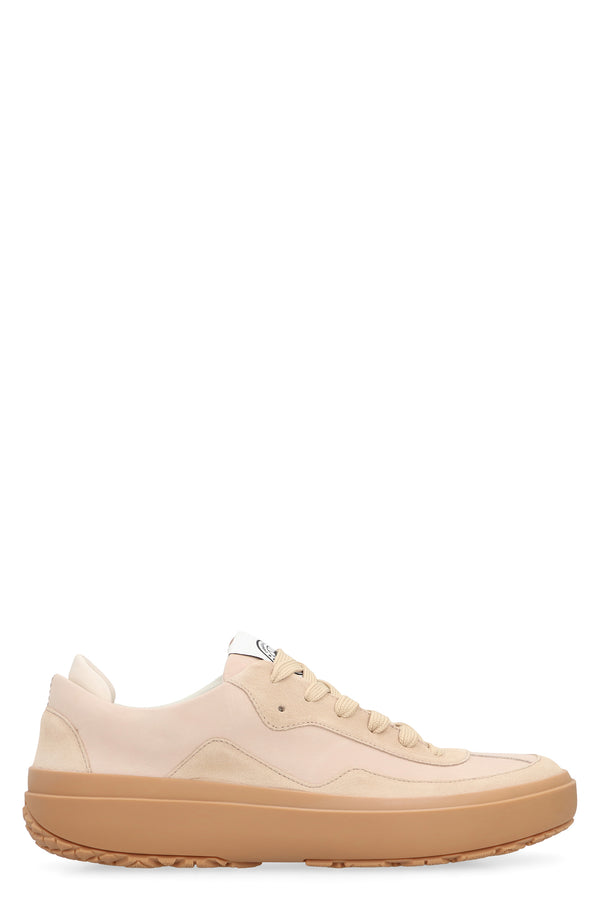 Ossington Low-Top Sneakers Pink Leather Trainers