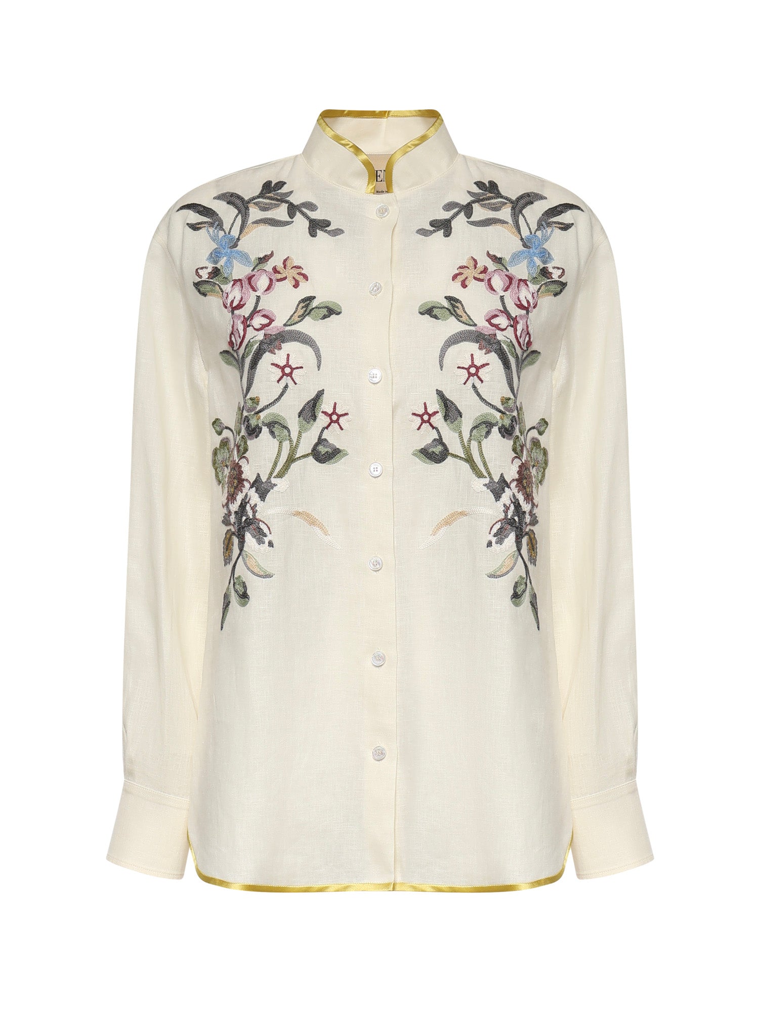 Valentino Garavani Shirts White Linen