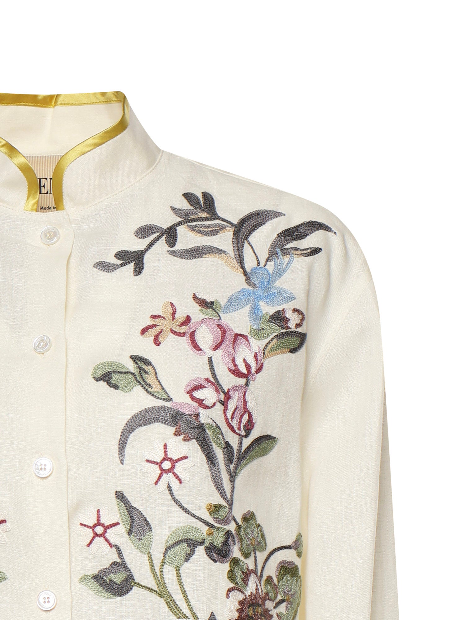 Valentino Garavani Shirts White Linen