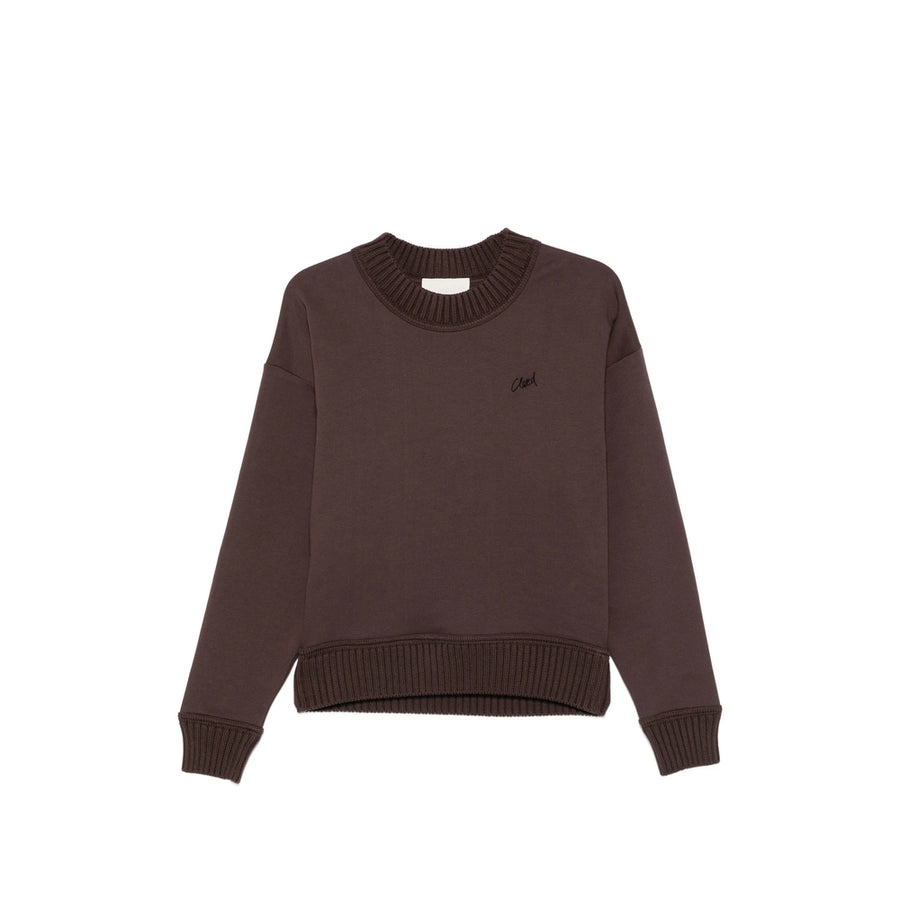 Sweater, Organic Cotton, Brown Sweatshirts